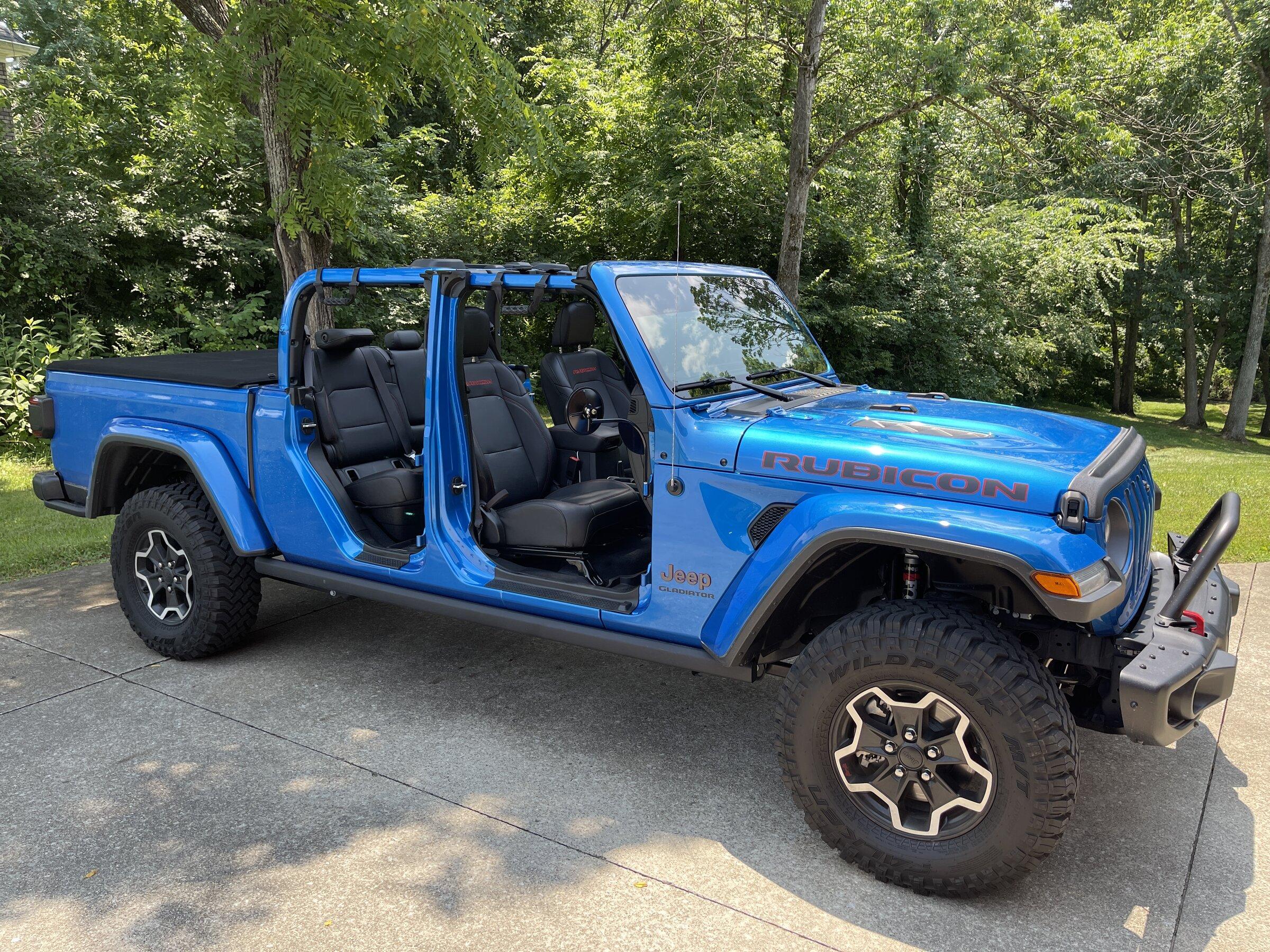 Jeep Gladiator 21 Hydro Blue Gladiator Rubicon $58,000 E640C2C9-91EC-407A-8868-3AB91A712E72
