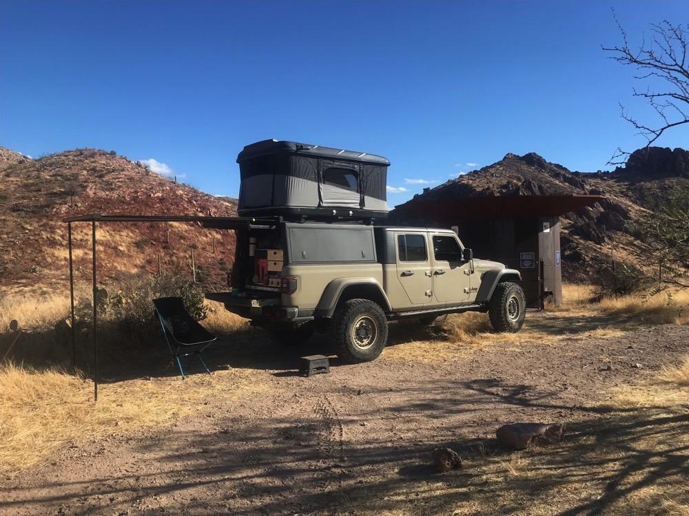 Jeep Gladiator Beefier suspension for Overlanding 25_Campin