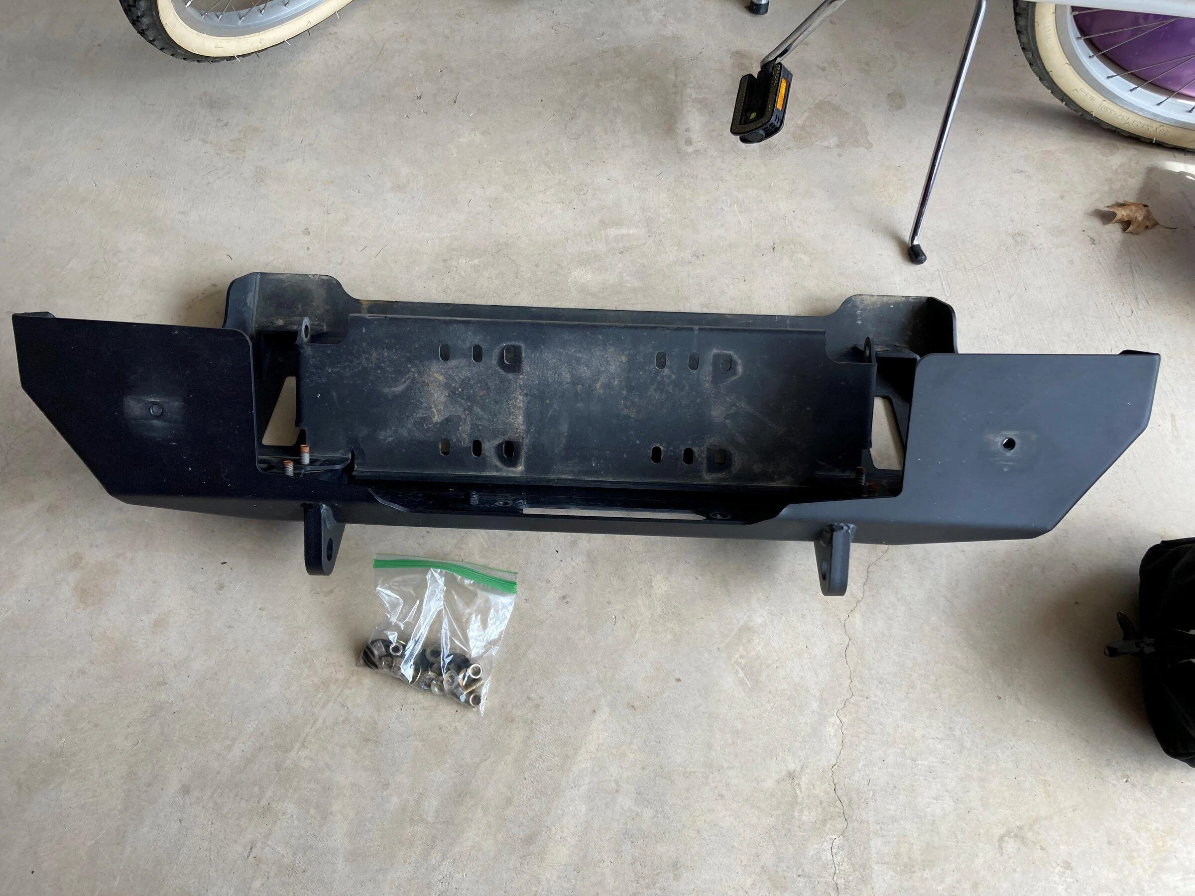Jeep Gladiator Wrangler Gladiator Motobilt Crusher Front Bumper mb1