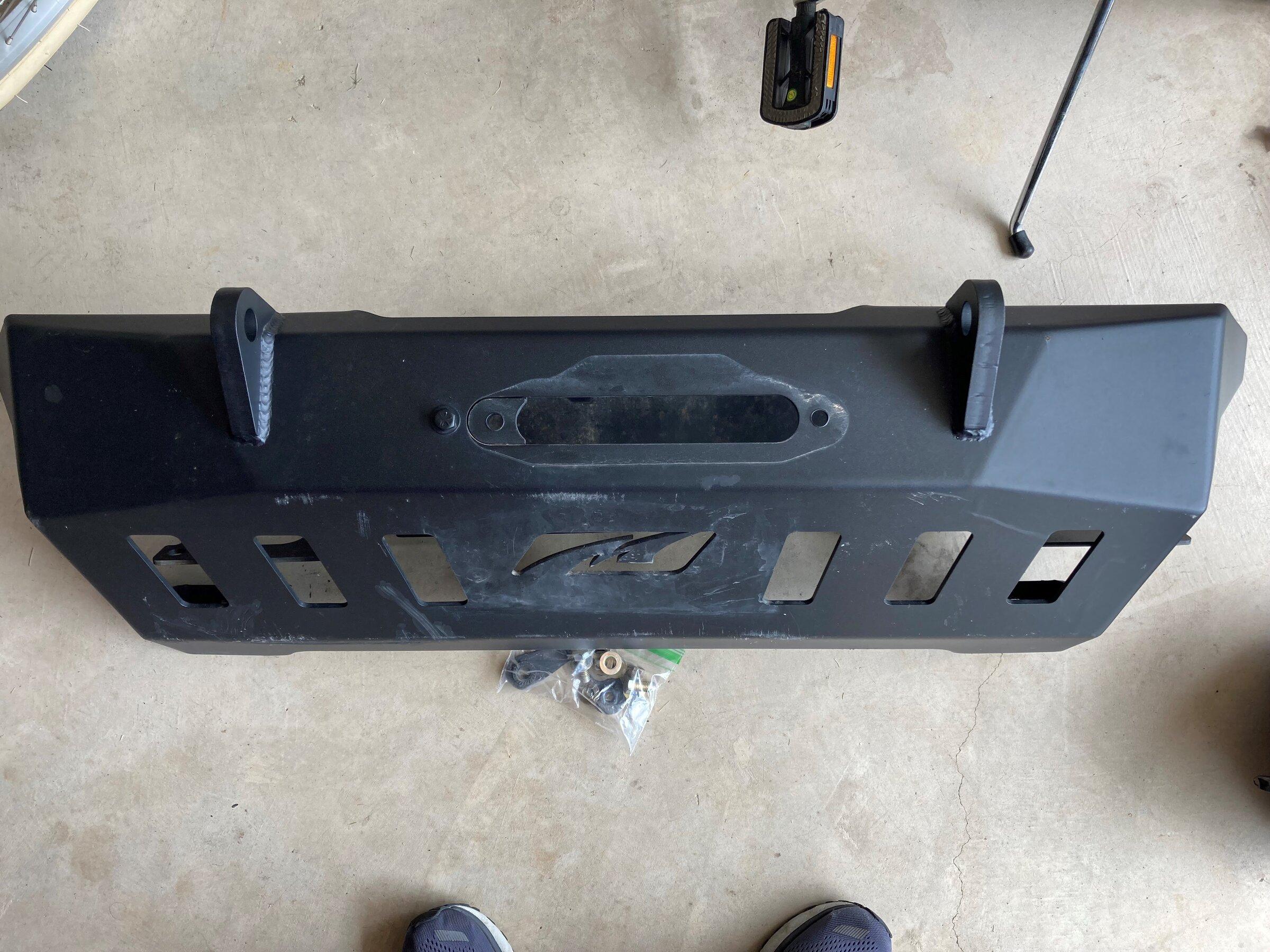 Jeep Gladiator Wrangler Gladiator Motobilt Crusher Front Bumper mb2