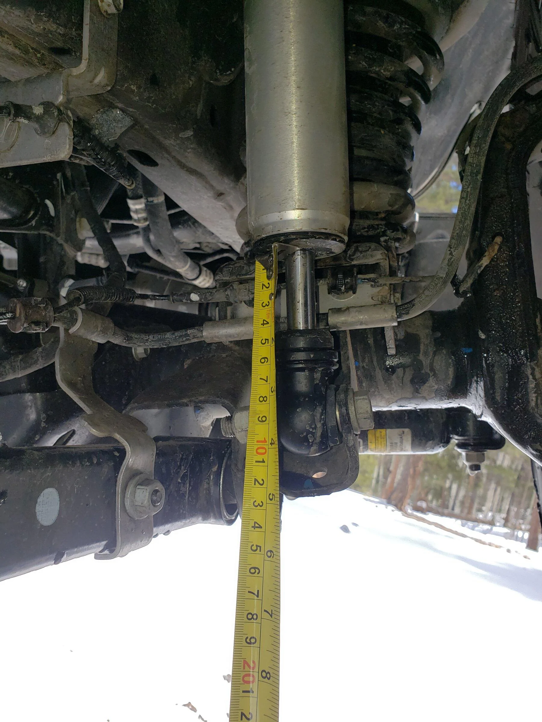 Jeep Gladiator 1” Terra Flex w/o bump stop spacer on EcoD 20220213_110915