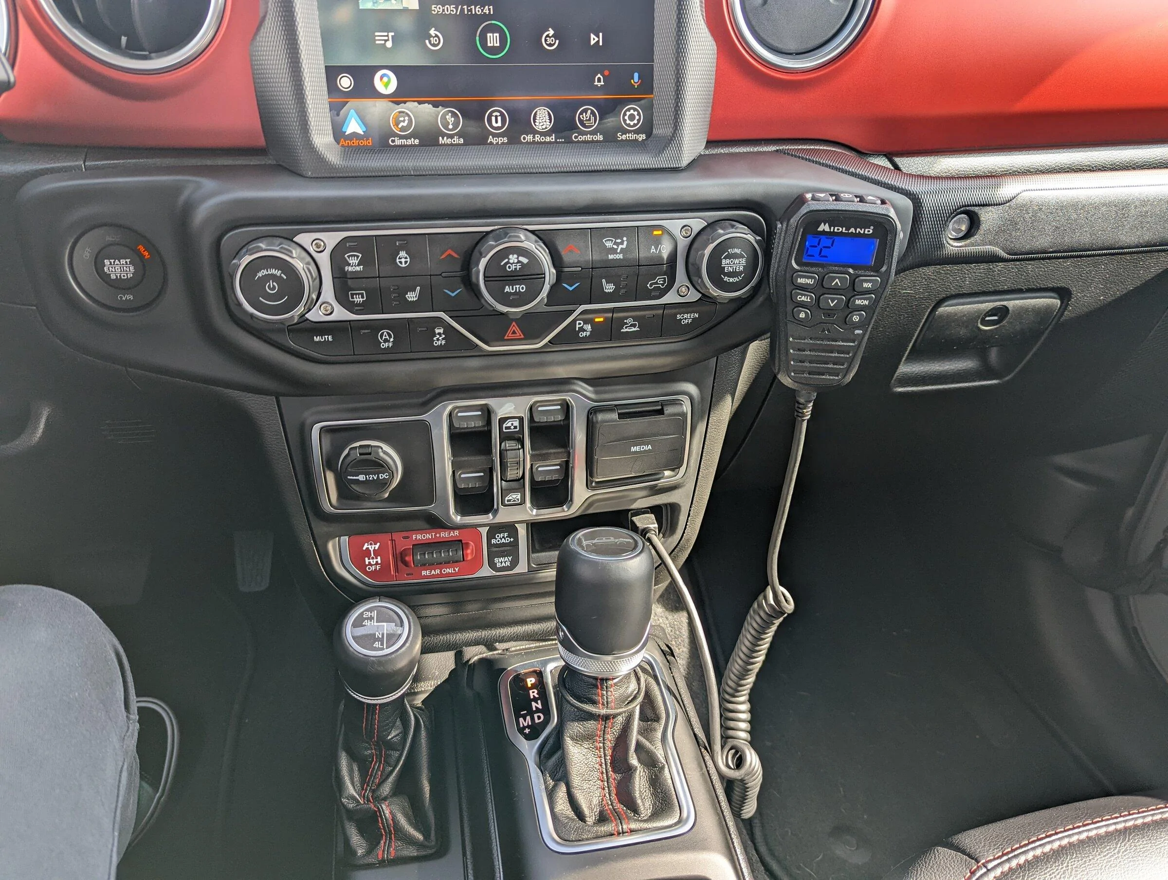 Jeep Gladiator Midland MXT275 Install PXL_20220302_210537925
