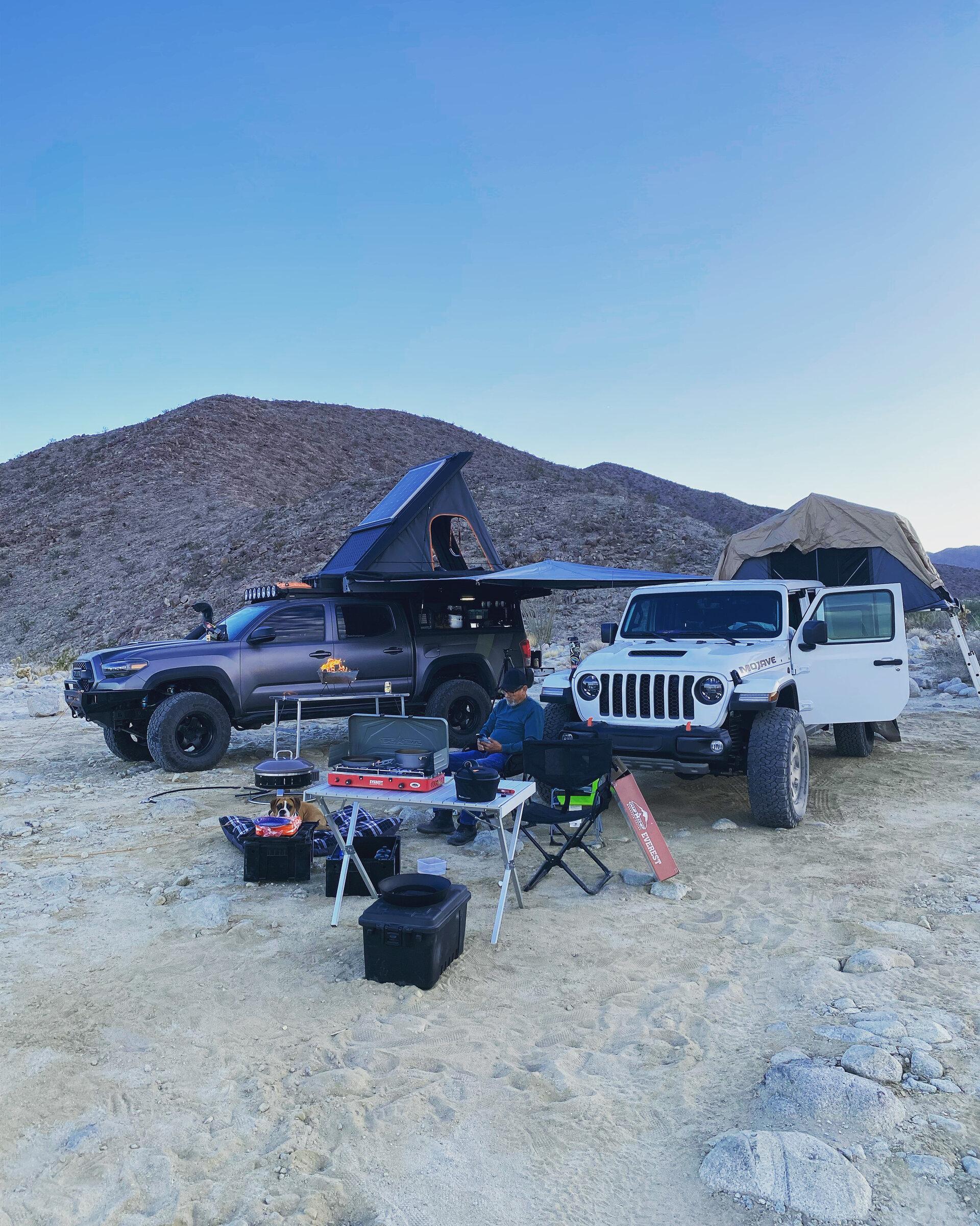 Jeep Gladiator Voodoo Fab Bed Rails and Frontrunner Tent - $800 FF745CC9-8624-4FDD-9273-88F3121392A6.JPG