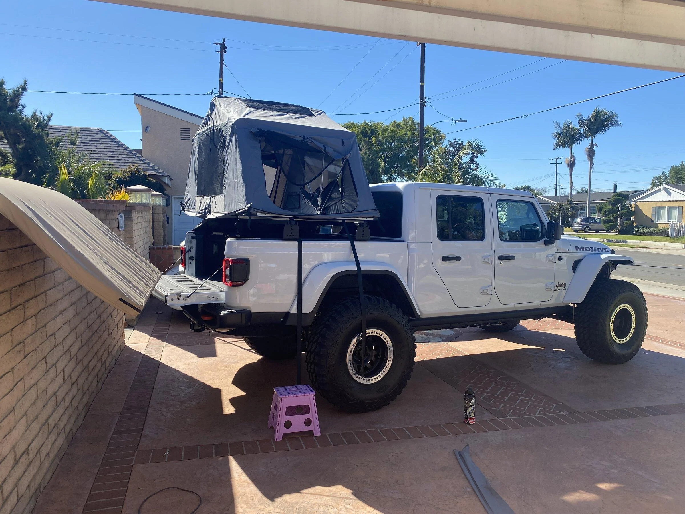 Jeep Gladiator Voodoo Fab Bed Rails and Frontrunner Tent - $800 IMG_3777