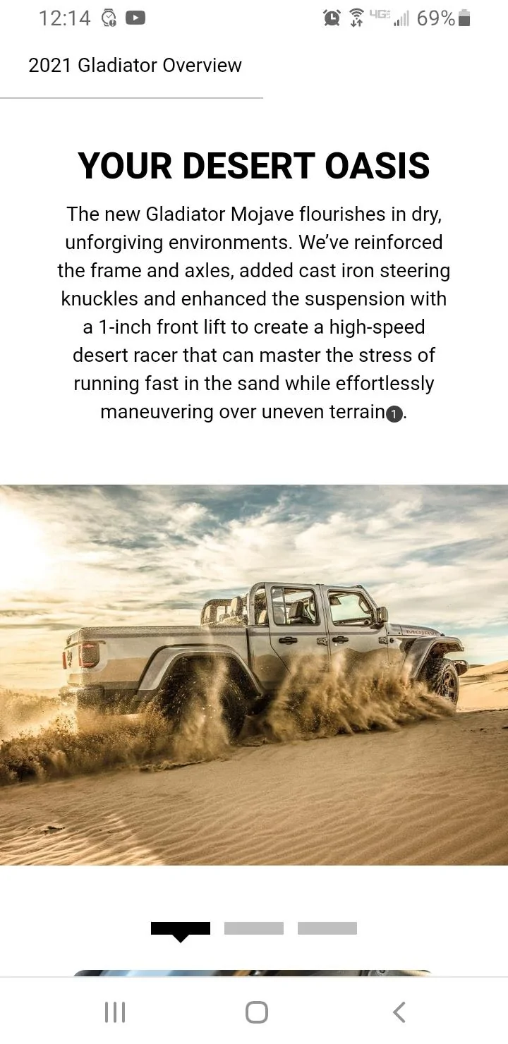 Jeep Gladiator Teraflex 1.5 Leveling Kit Questions Screenshot_20220303-121442_Chrom