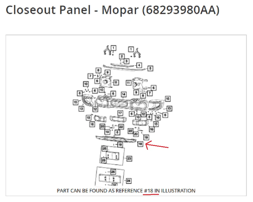Jeep Gladiator Frame damage directly off the delivery truck closeout-panel