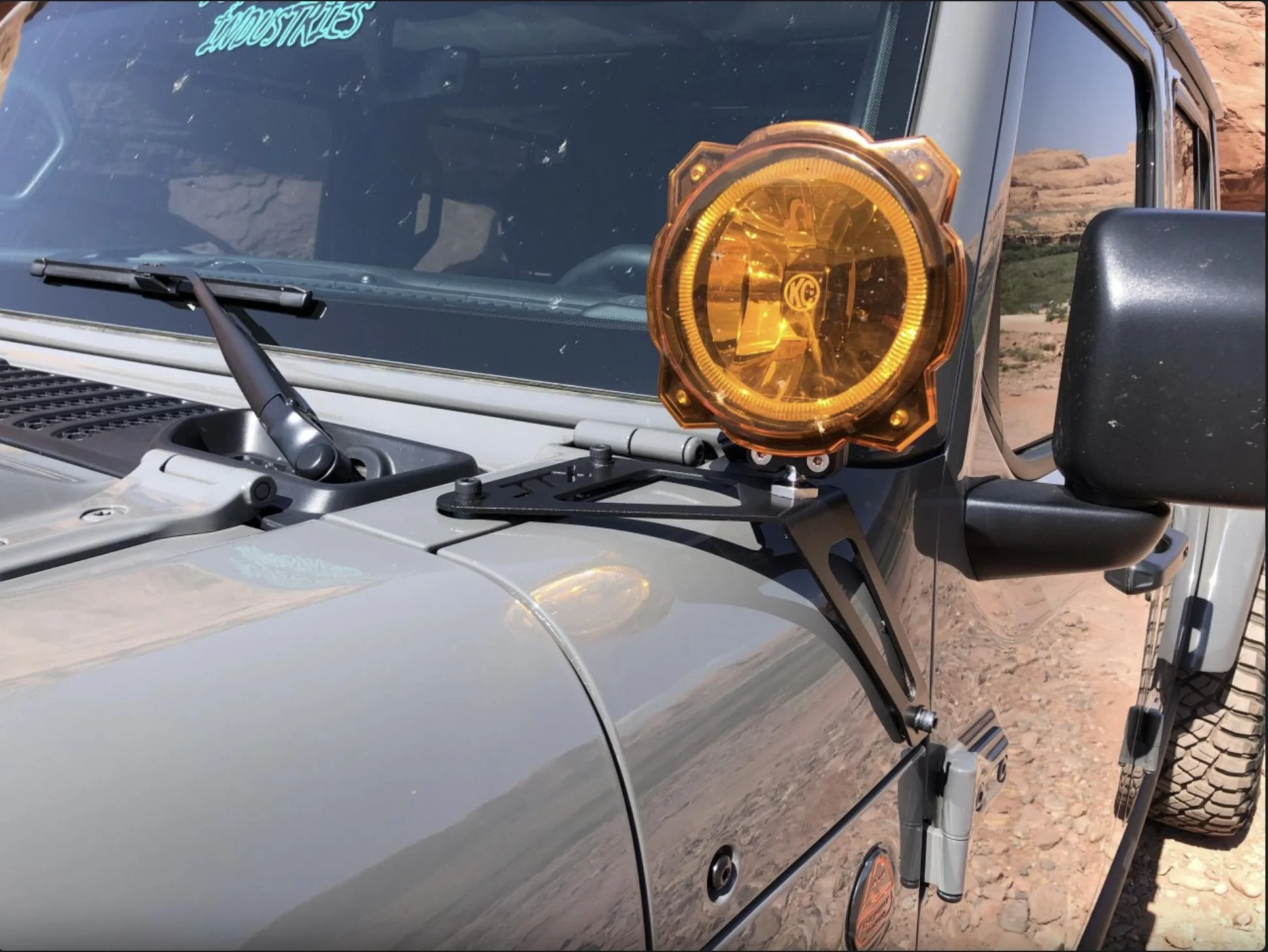 Jeep Gladiator Mojave A Pillar Mount Options E866D83A-A68A-4596-9BFB-C01CC2C7AE93