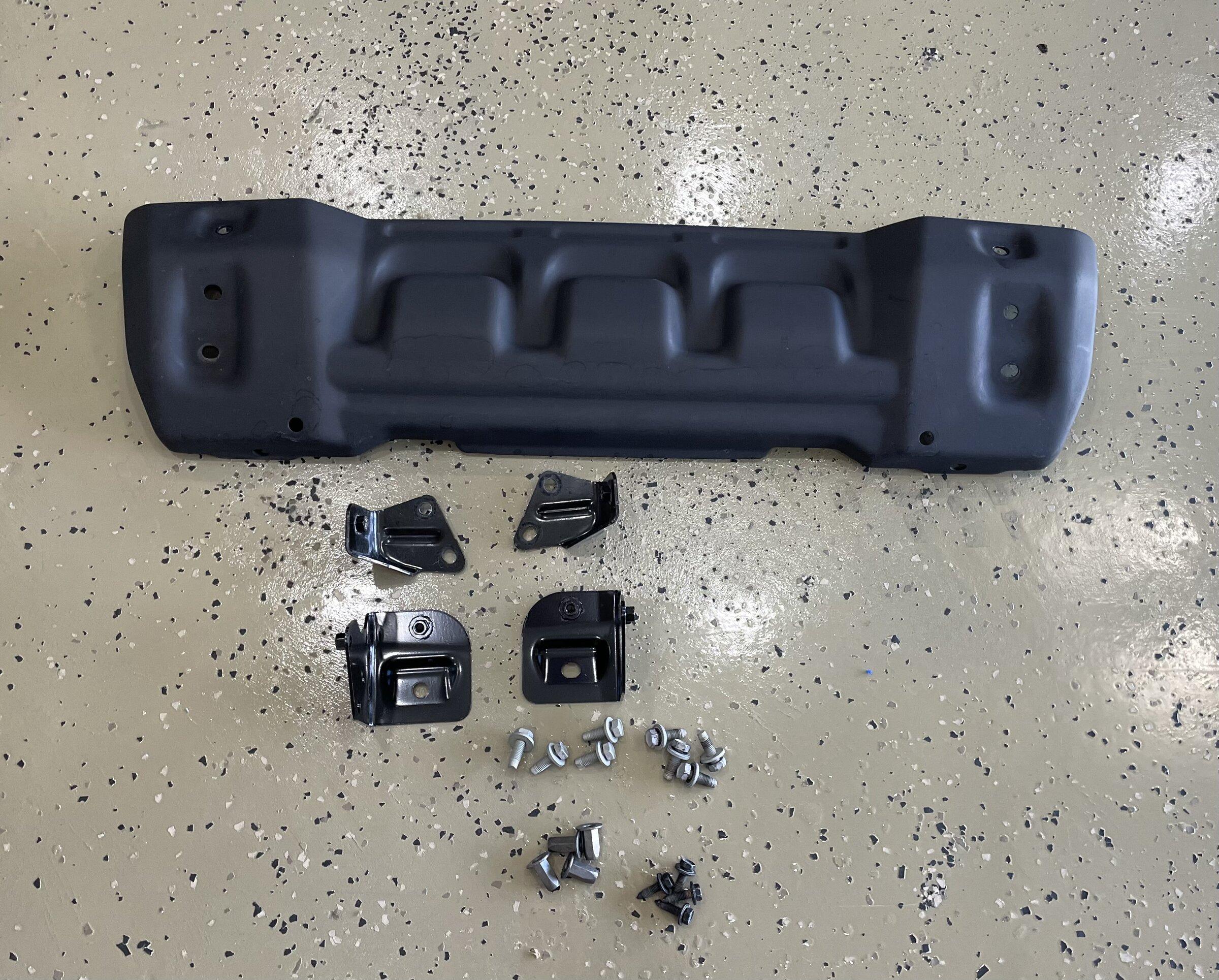Jeep Gladiator Metal skid plate - mounting brackets - $150 291B05DC-B42F-41E5-910A-874E0C0C7509