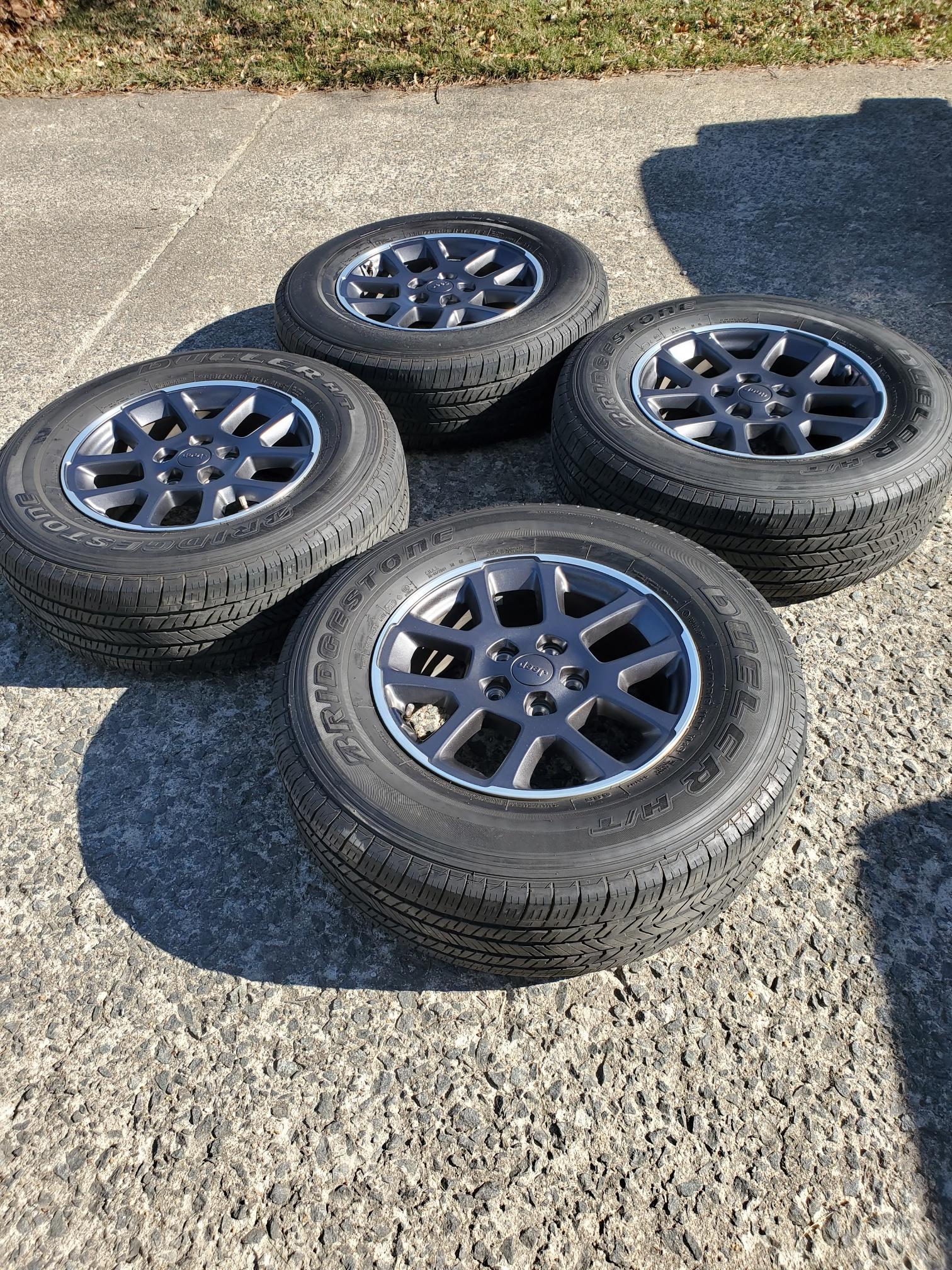 Jeep Gladiator Overland wheels and tires:  free overland wheels and tires