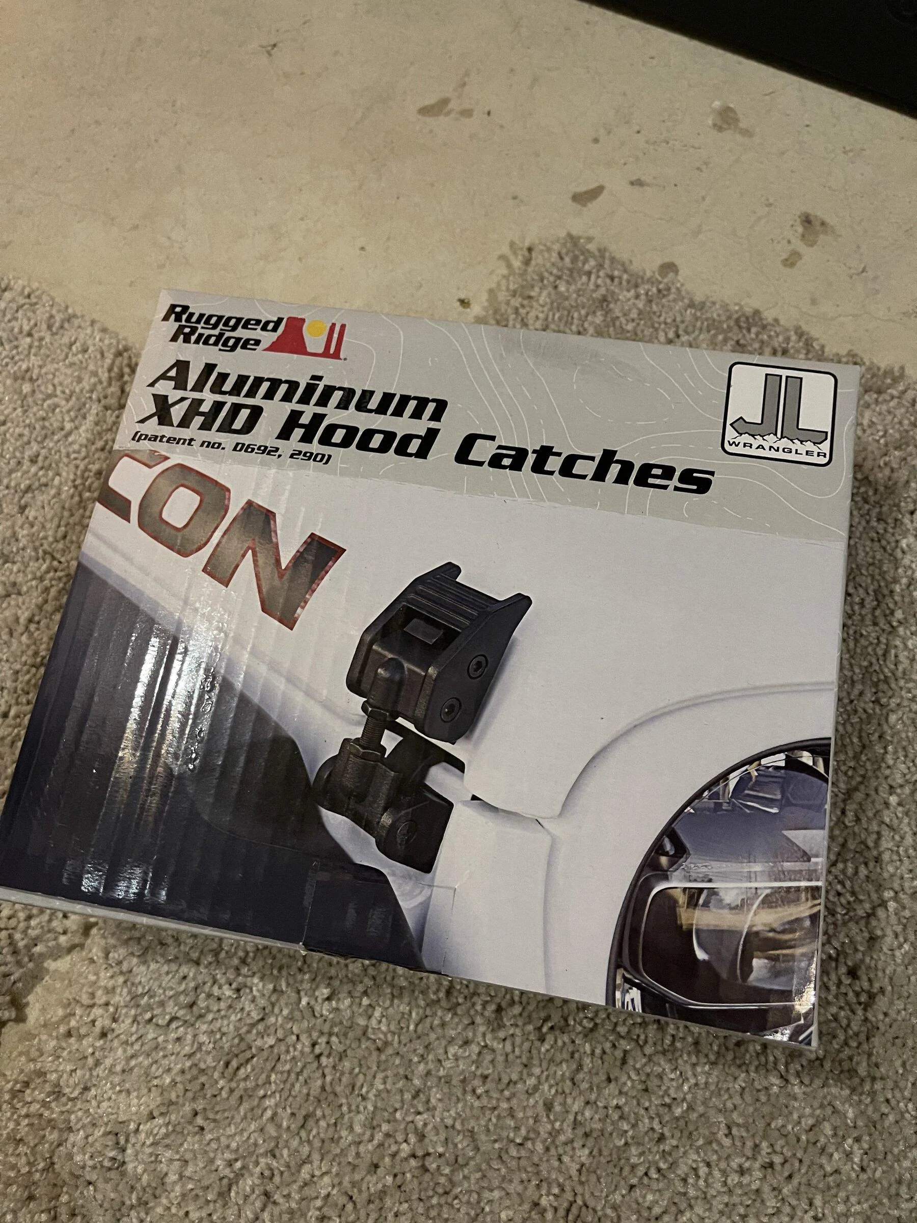 Jeep Gladiator Rugged Ridge Hood Latches NIB and couple other items IMG_2348