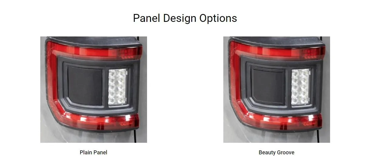 Jeep Gladiator ??  HD Designer replacement panels for Oracle Flush Mount Tail Lights! jtplainbeauty