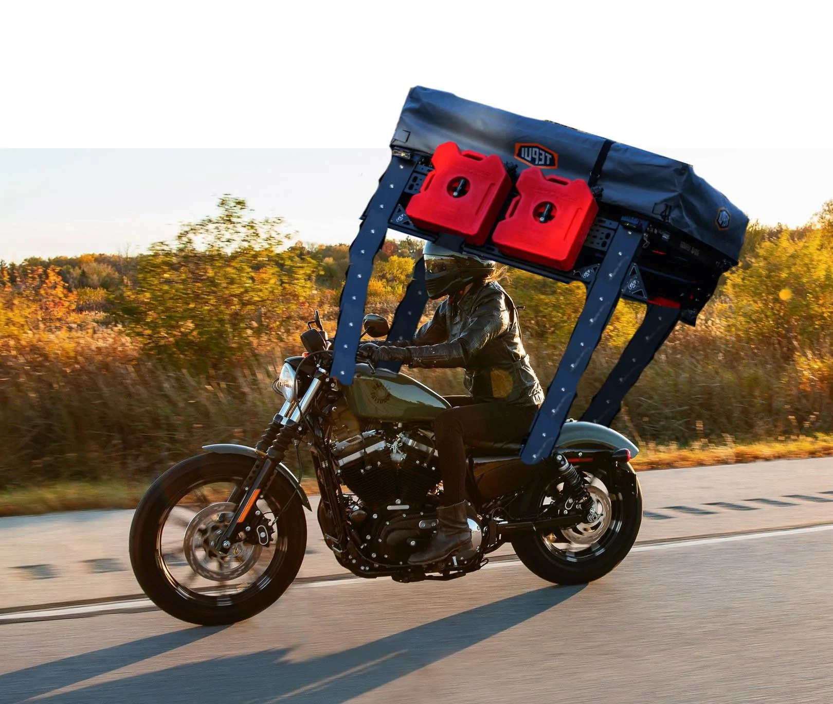 Jeep Gladiator Harley Question bed rack