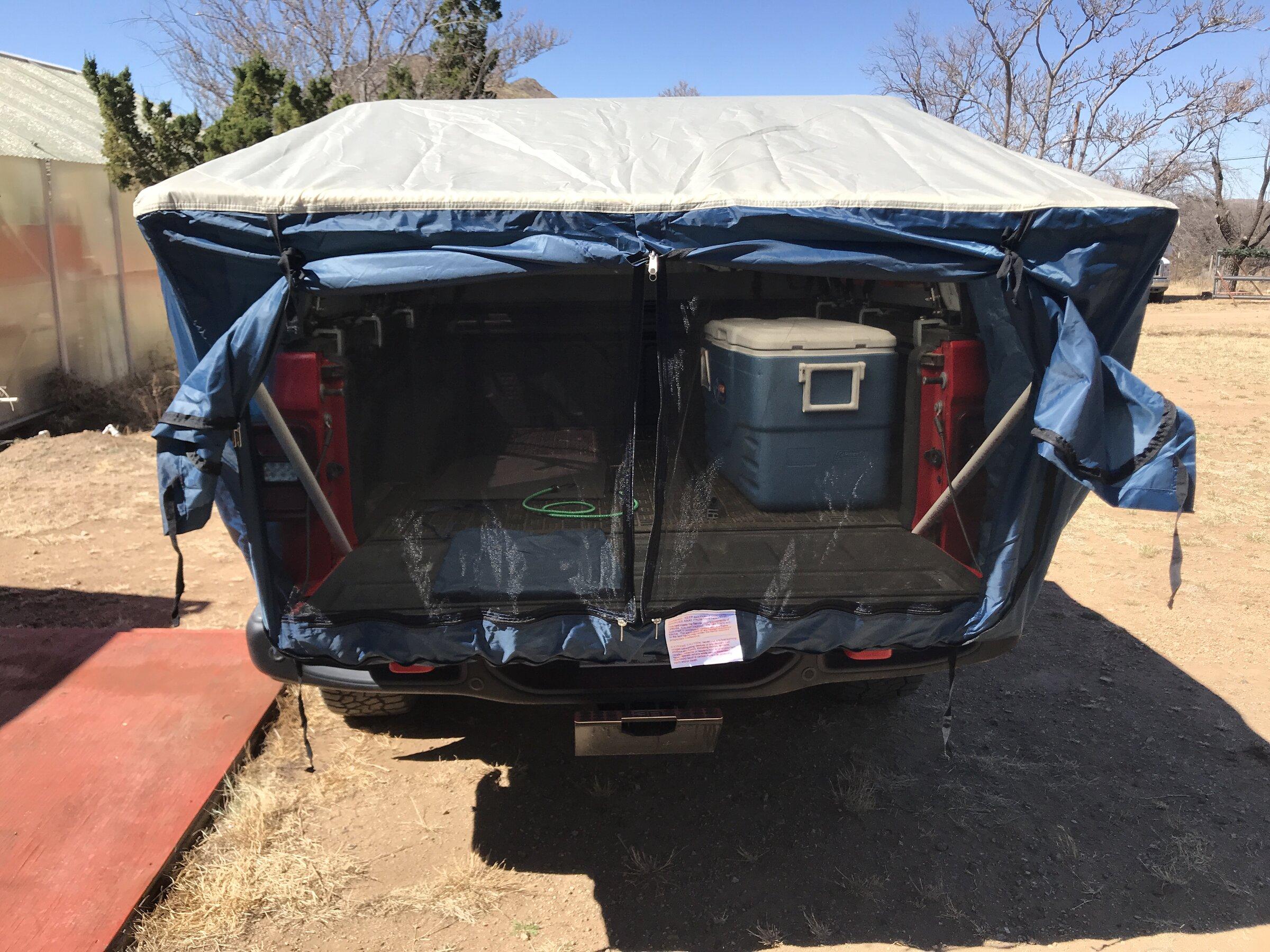 Jeep Gladiator Sleeping in the bed under a cap, a project starts! IMG_4759[1].JPG