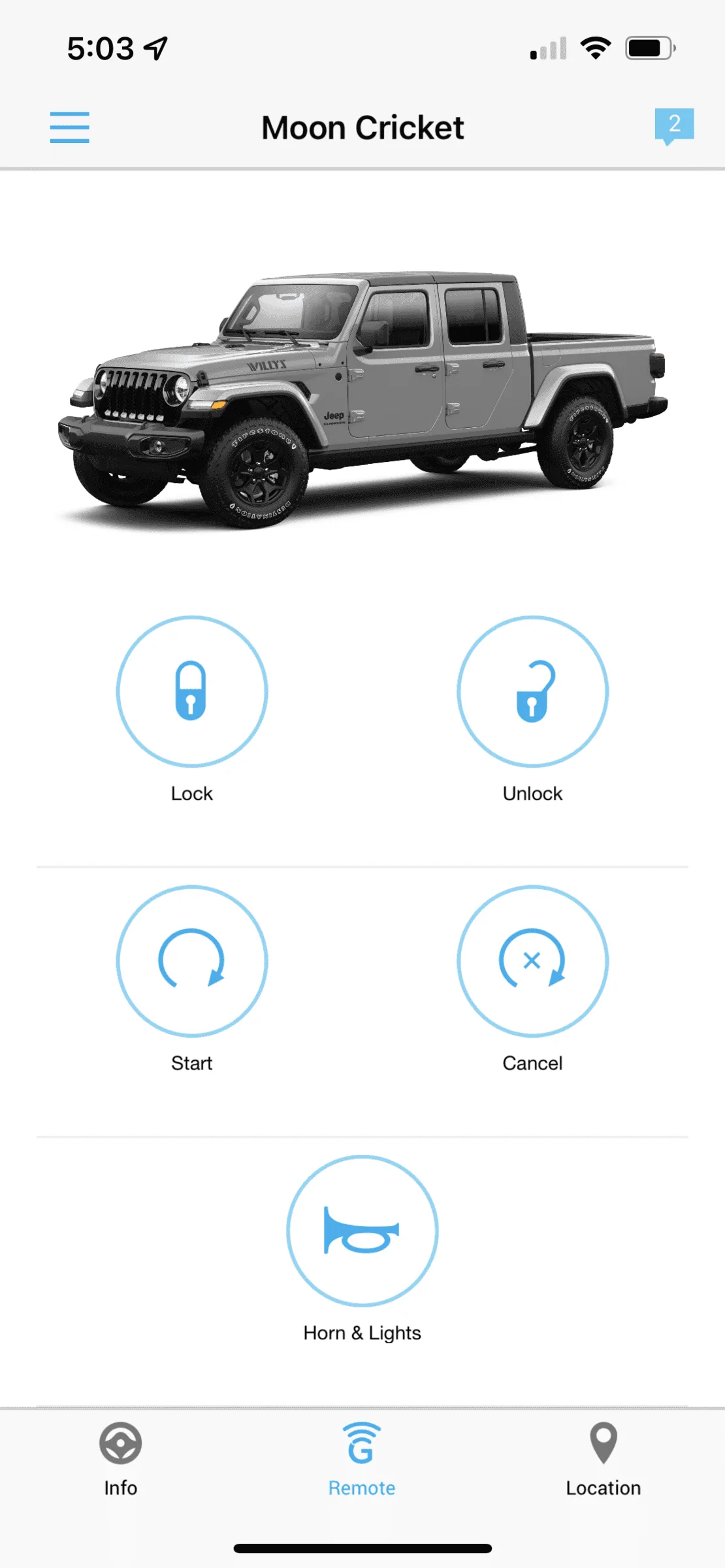 Jeep Gladiator So what did you name your Gladiator? FB3F2739-0C67-4940-AE1A-8CD35F374A94