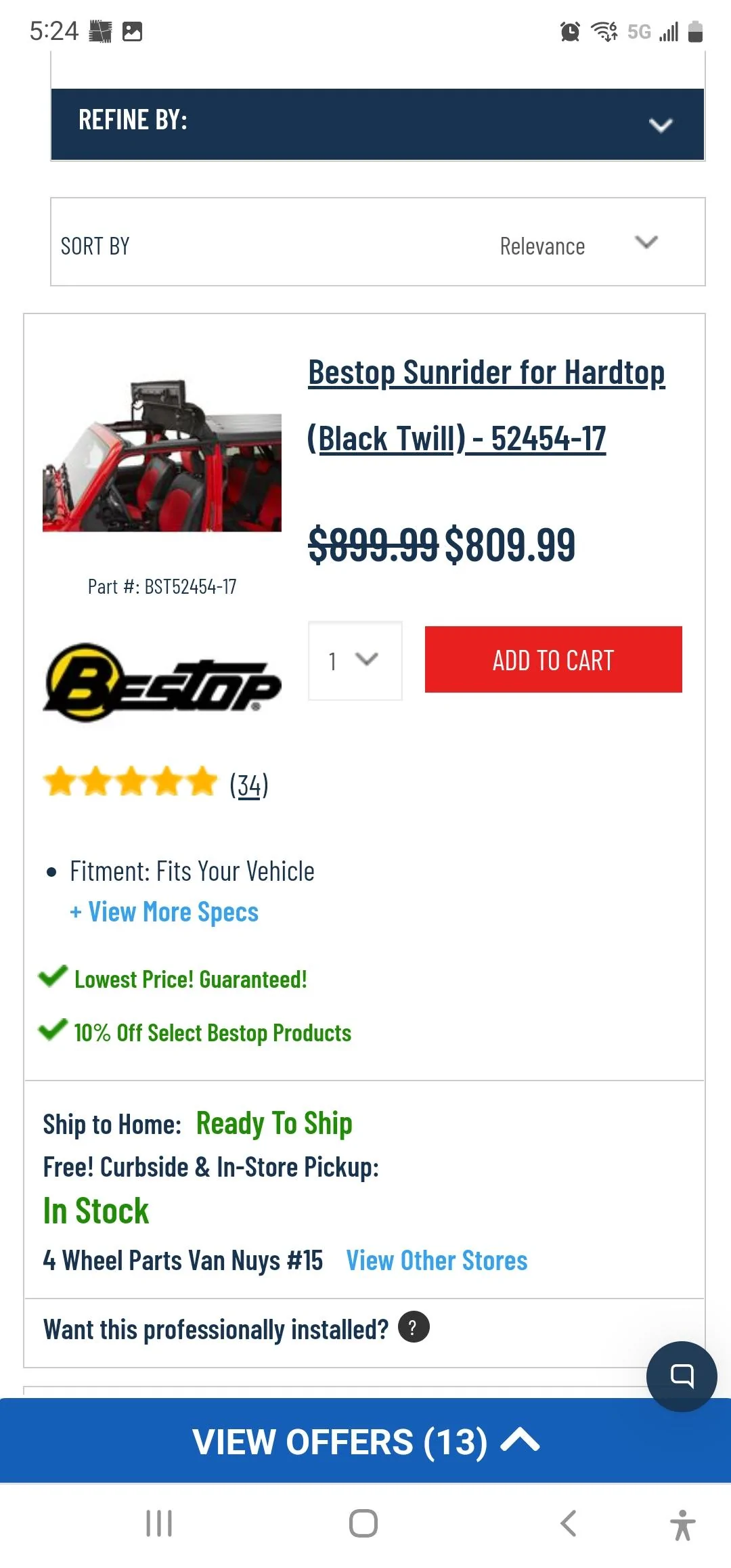 Jeep Gladiator Best time to buy? Screenshot_20220305-172442_Chrom