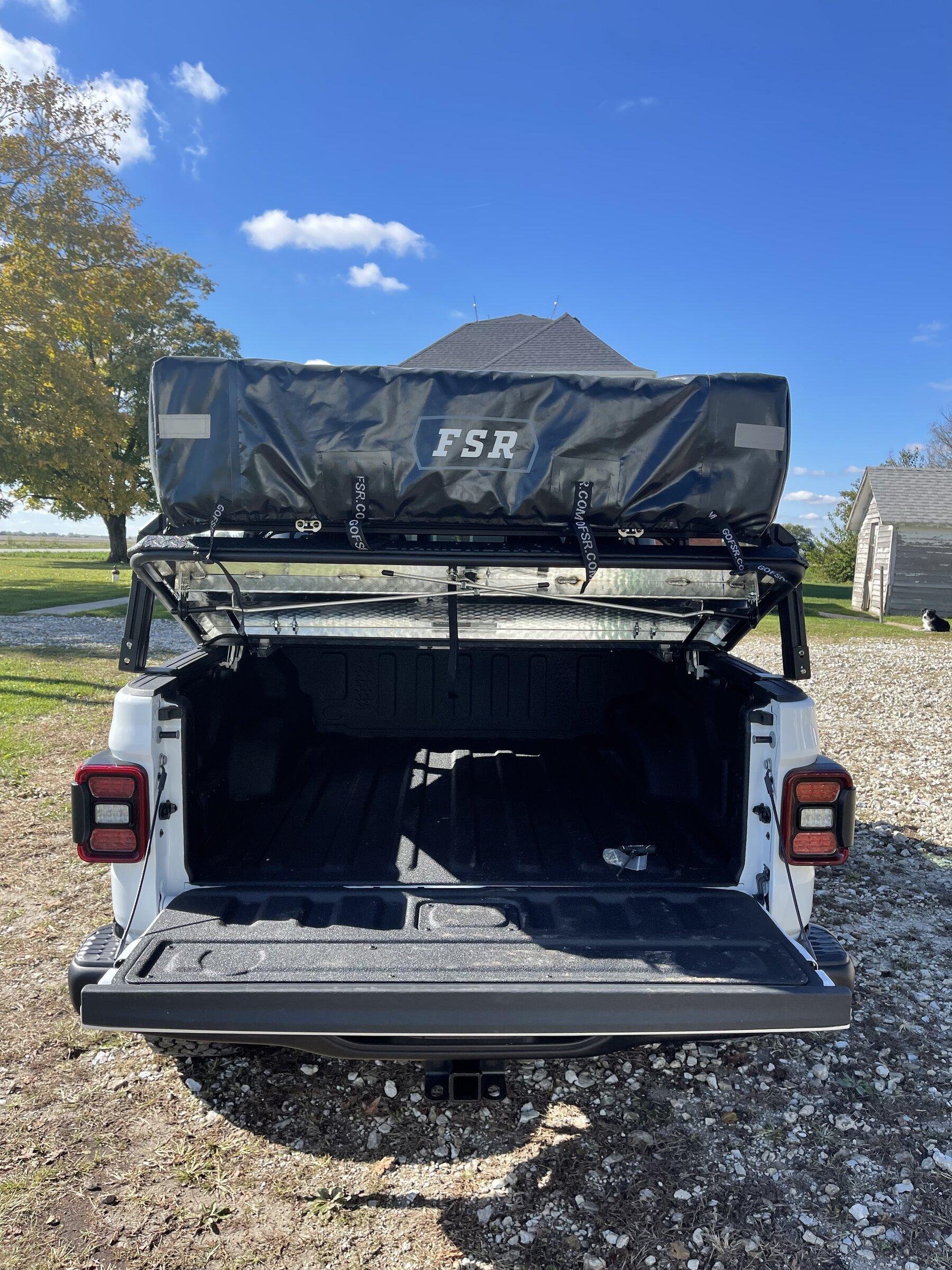 Jeep Gladiator Lets see those bed rack and tent combos! 953B5E03-A348-4505-9A62-0A6865CFF387