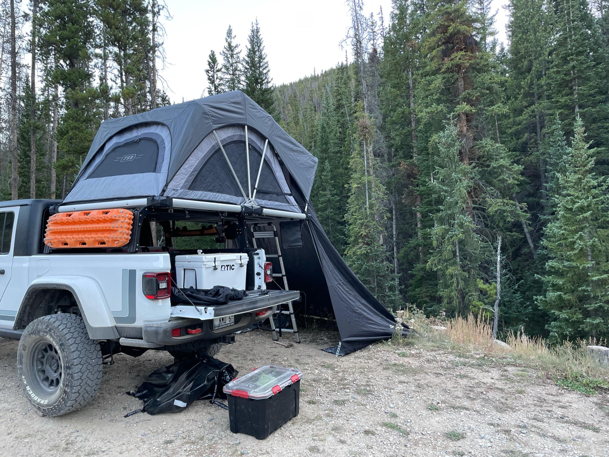 Jeep Gladiator Lets see those bed rack and tent combos! 1CD1A9DE-5C0F-40B6-A000-159C5D13124C