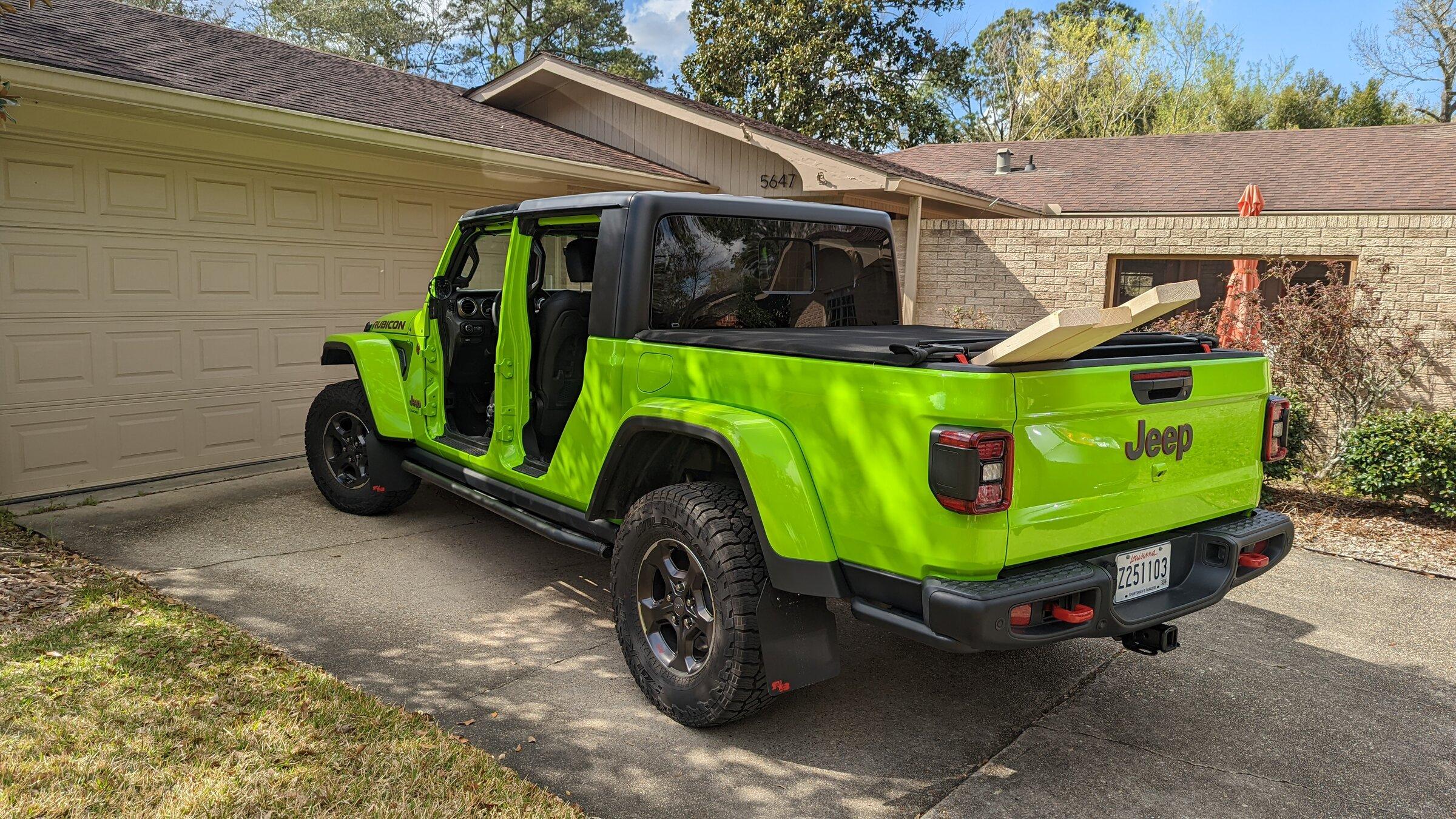 Jeep Gladiator GECKO GREEN Gladiator Club PXL_20220306_202752465