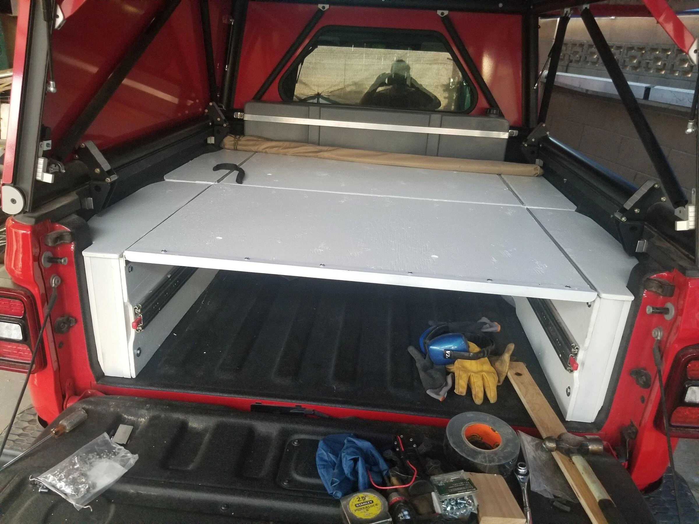 Jeep Gladiator 52 in drawer and 200 amp hour lithium ion batteries 20211115_163200