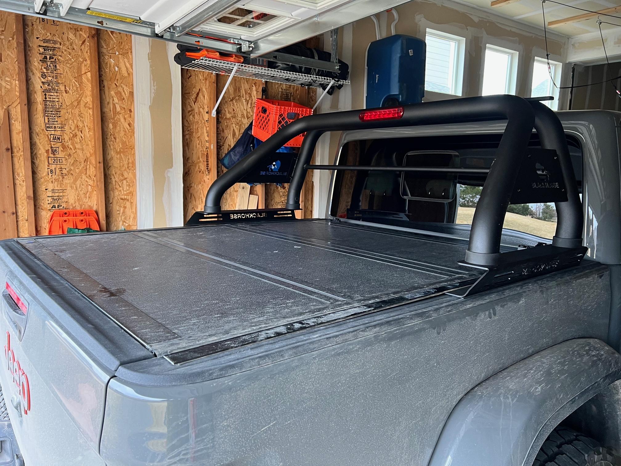 Jeep Gladiator Black Horse Roll Bar Installed IMG_0719