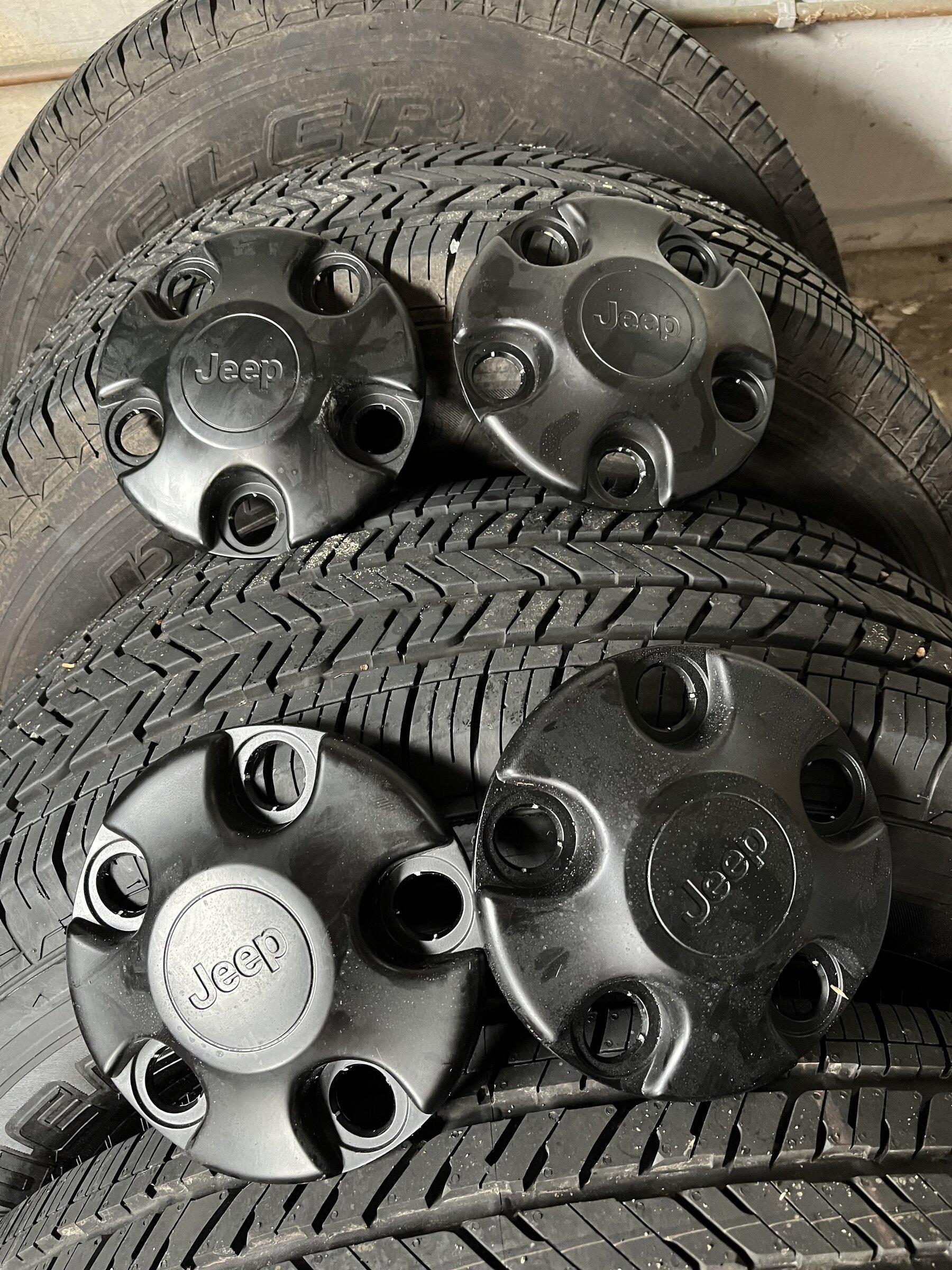 Jeep Gladiator 5 stock steel wheels/tires (like new - 5k miles) price drop $250 IMG_9603