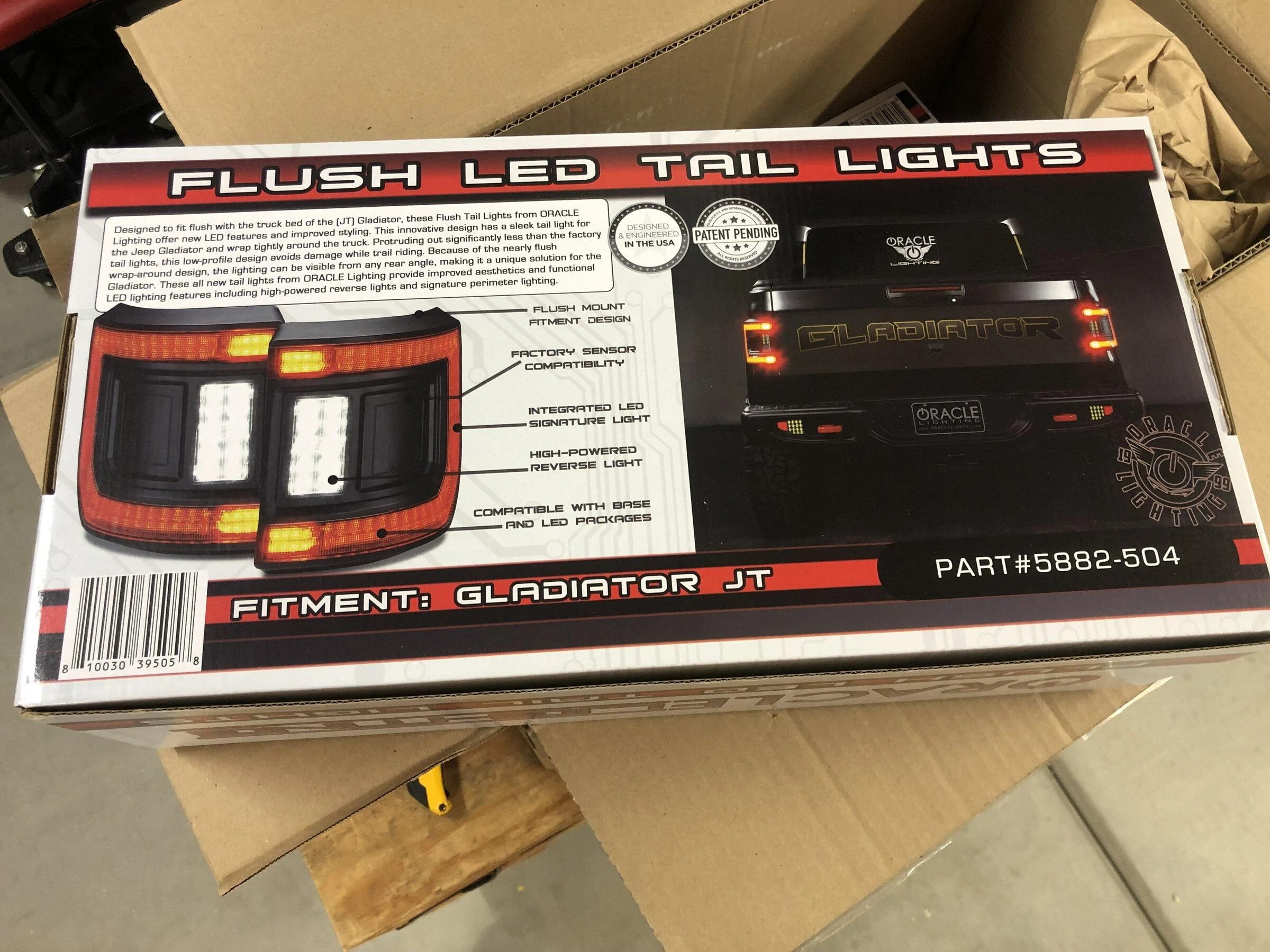 Jeep Gladiator Oracle led flush mount taillights new C5855ADE-6828-4ABF-A853-A7C42995D93F