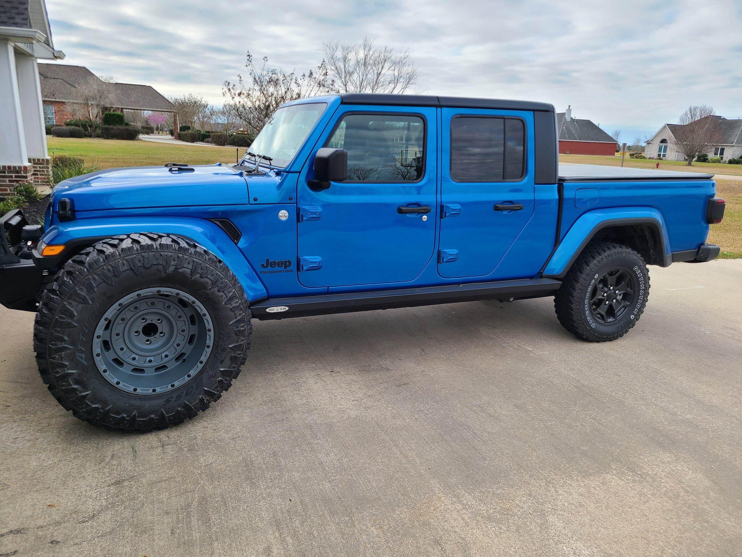 Jeep Gladiator **Billet to Blue** 20220307_160616