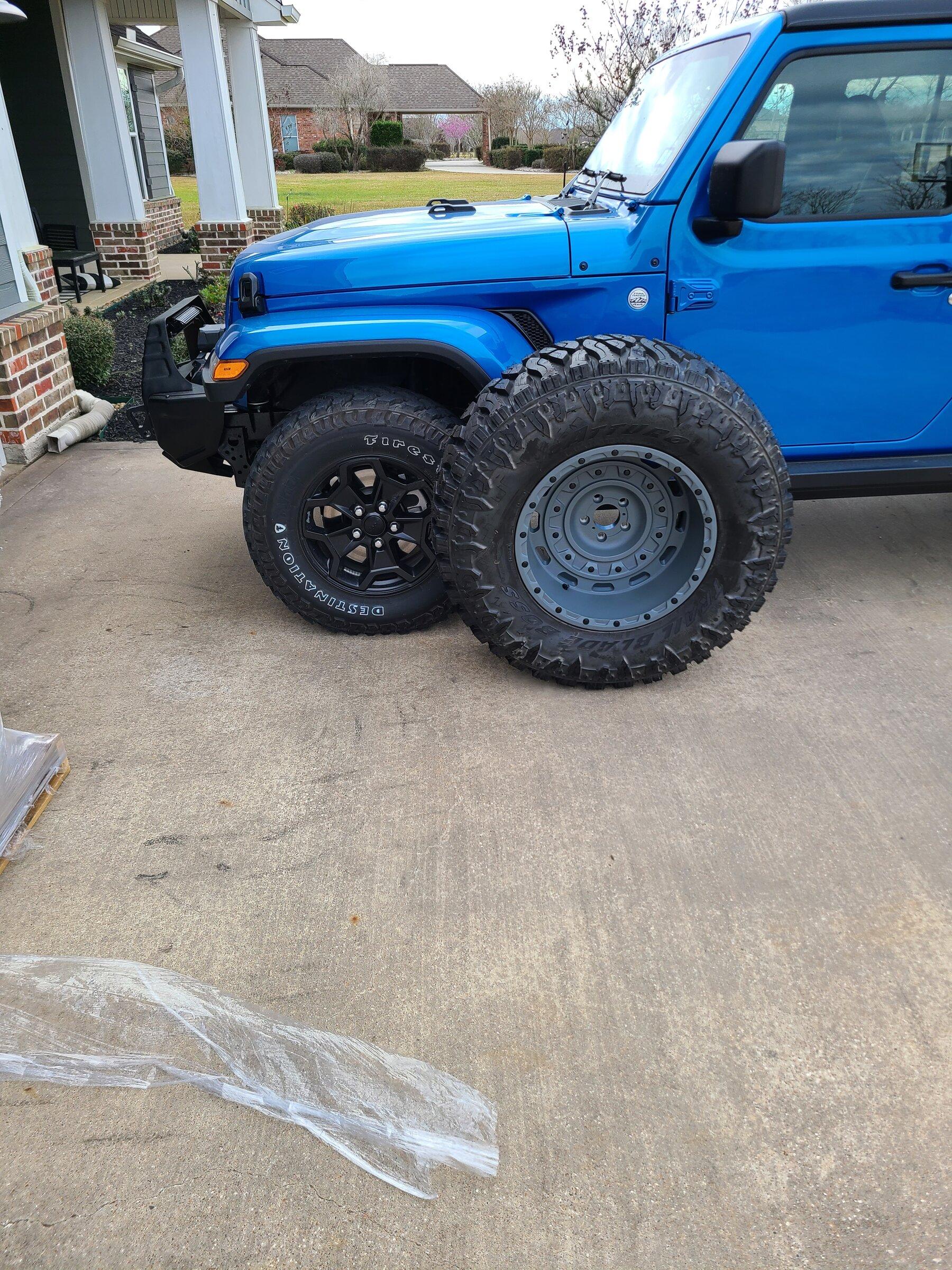 Jeep Gladiator **Billet to Blue** 20220307_160639