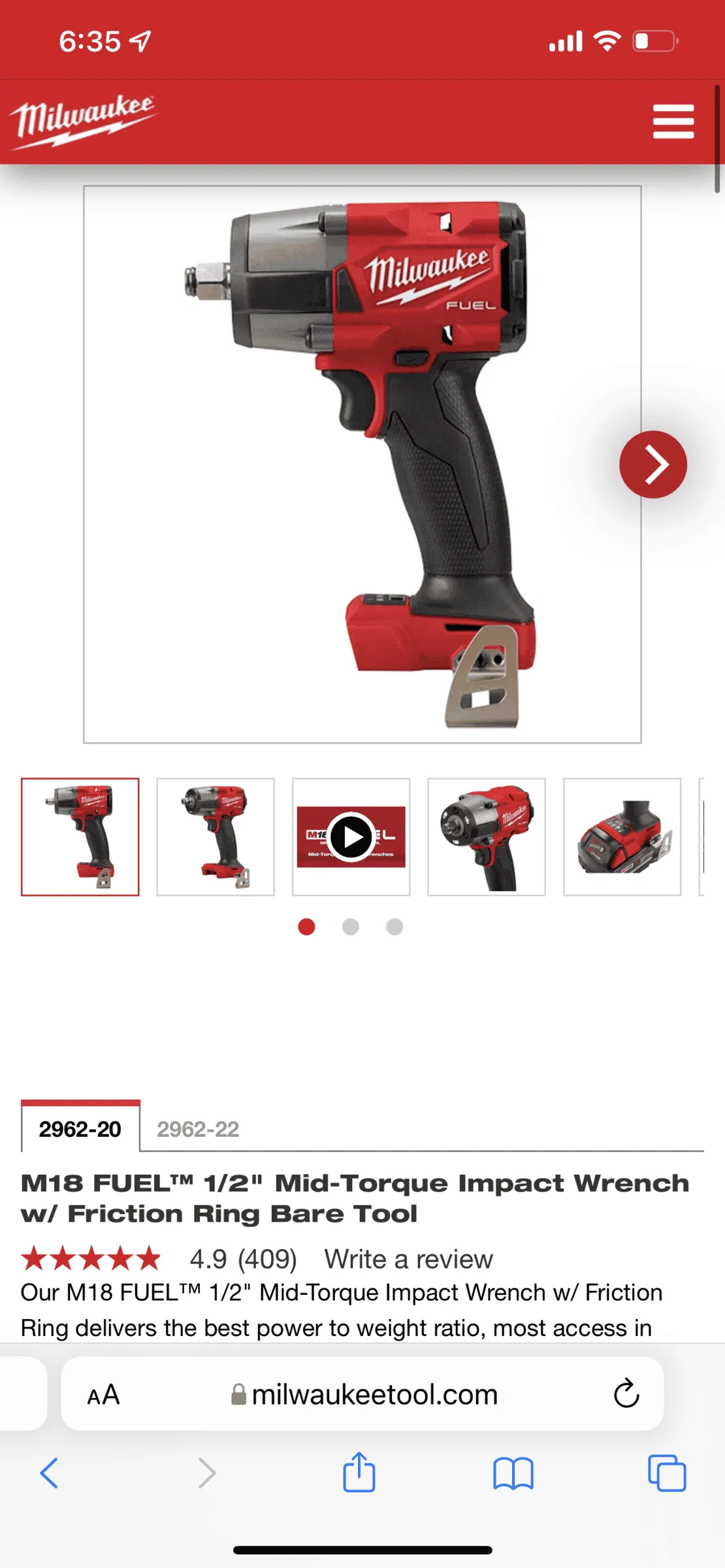 Jeep Gladiator Looking at getting an impact wrench B225D32A-7D02-4EC7-B64E-55EA92E1BB4B