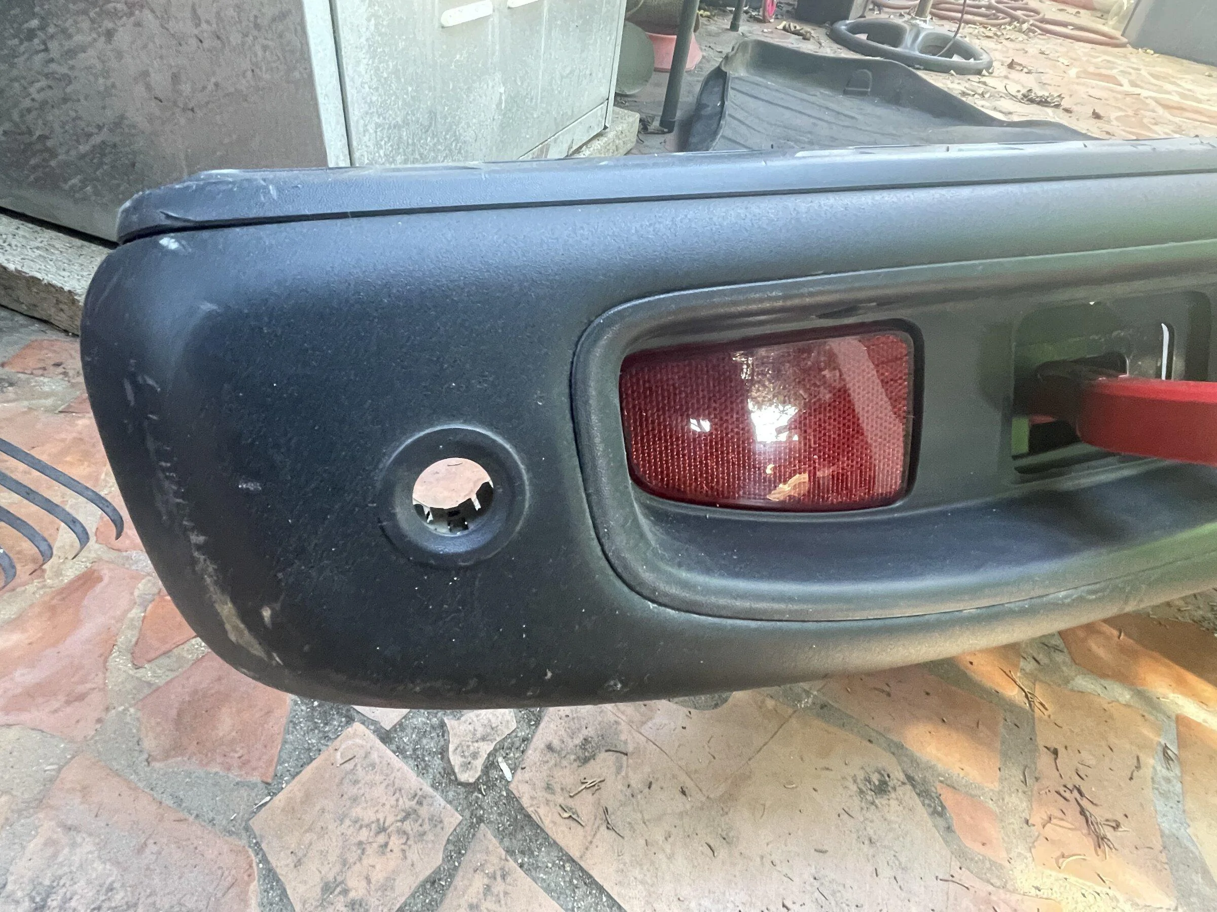Jeep Gladiator Rubicon Steel bumper with factory tow hitch IMG-1694