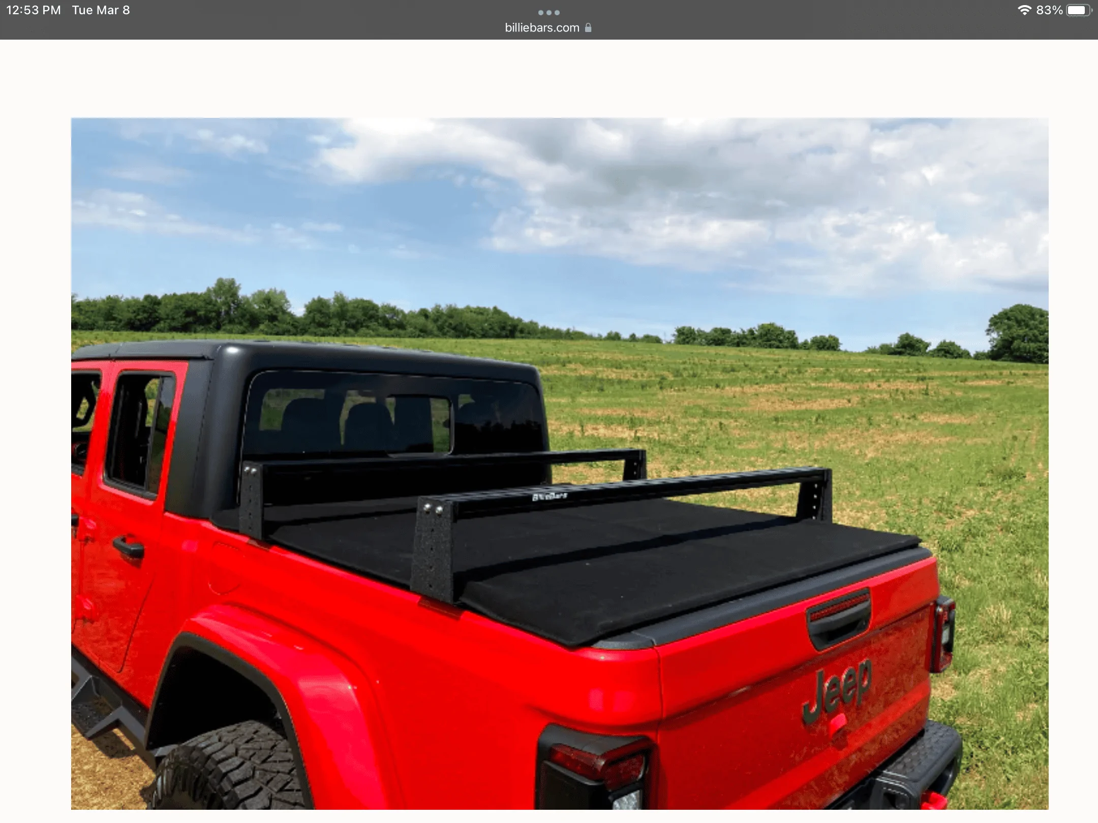 Jeep Gladiator Billie Bars for sale $425 8B573A72-F0EB-484F-8ECA-943C67A1BF03