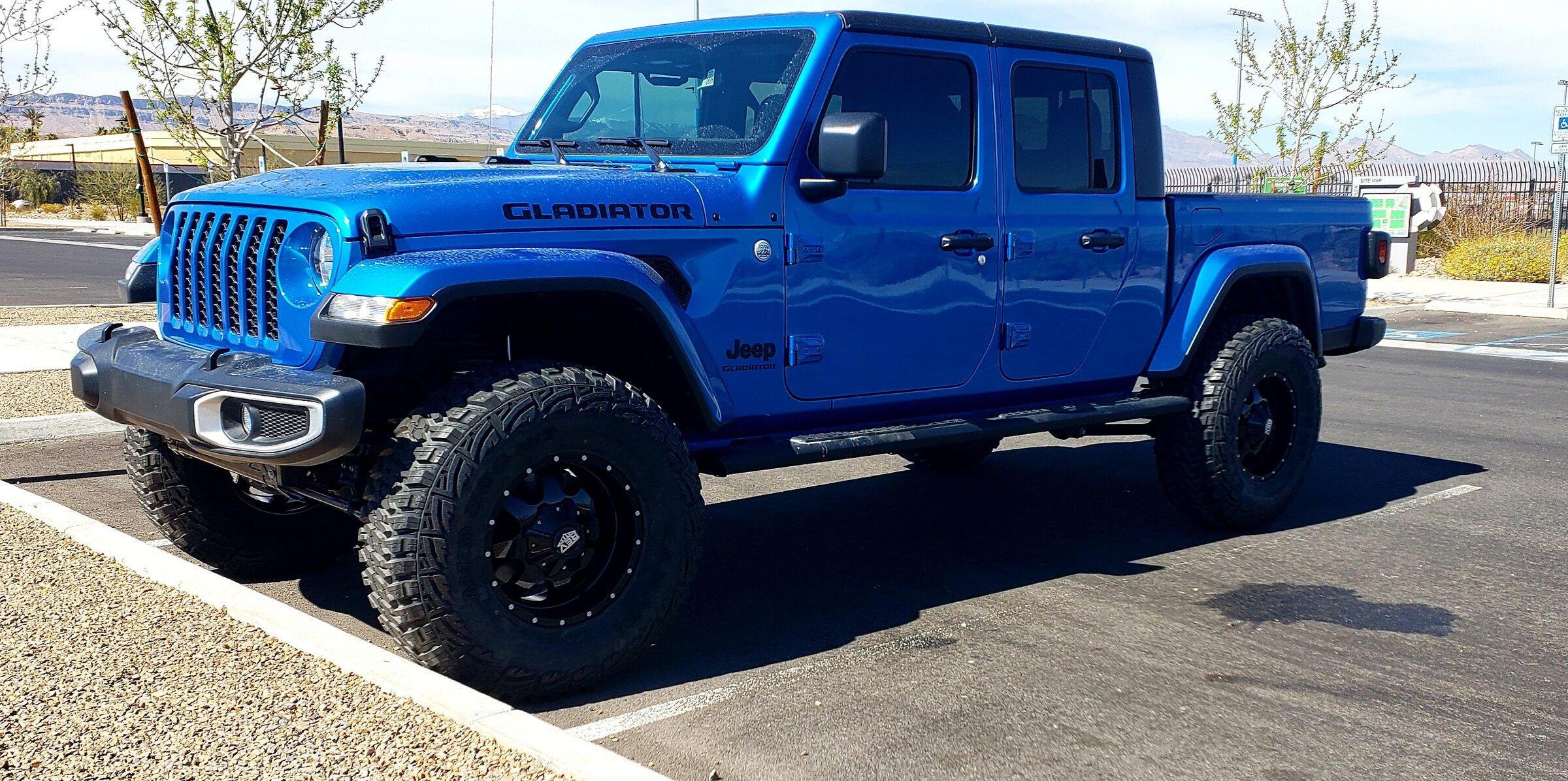 Jeep Gladiator Rough Country 3.5" lift - Coil VS Spacer 20220308_135906