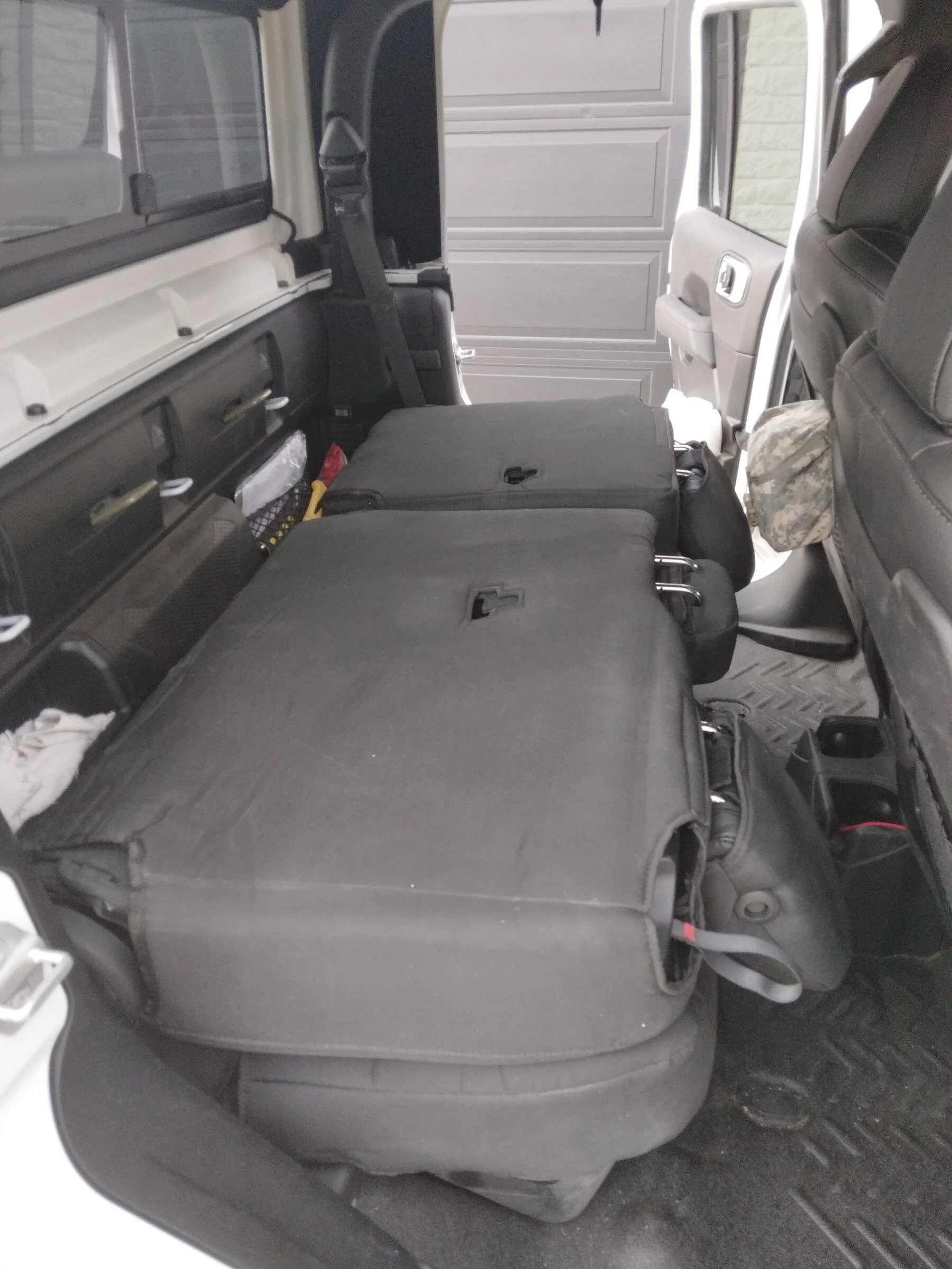 Jeep Gladiator Bartact Black Front & Back Tactical Seat Covers $250 20220228_172814