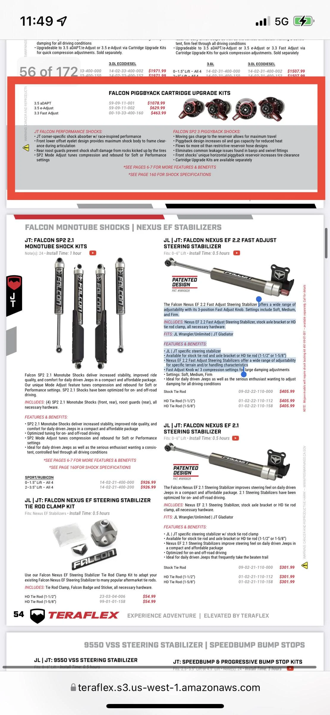 Jeep Gladiator Falcon Shocks Availability? AD0F516F-9460-439C-9DB4-732A54939402