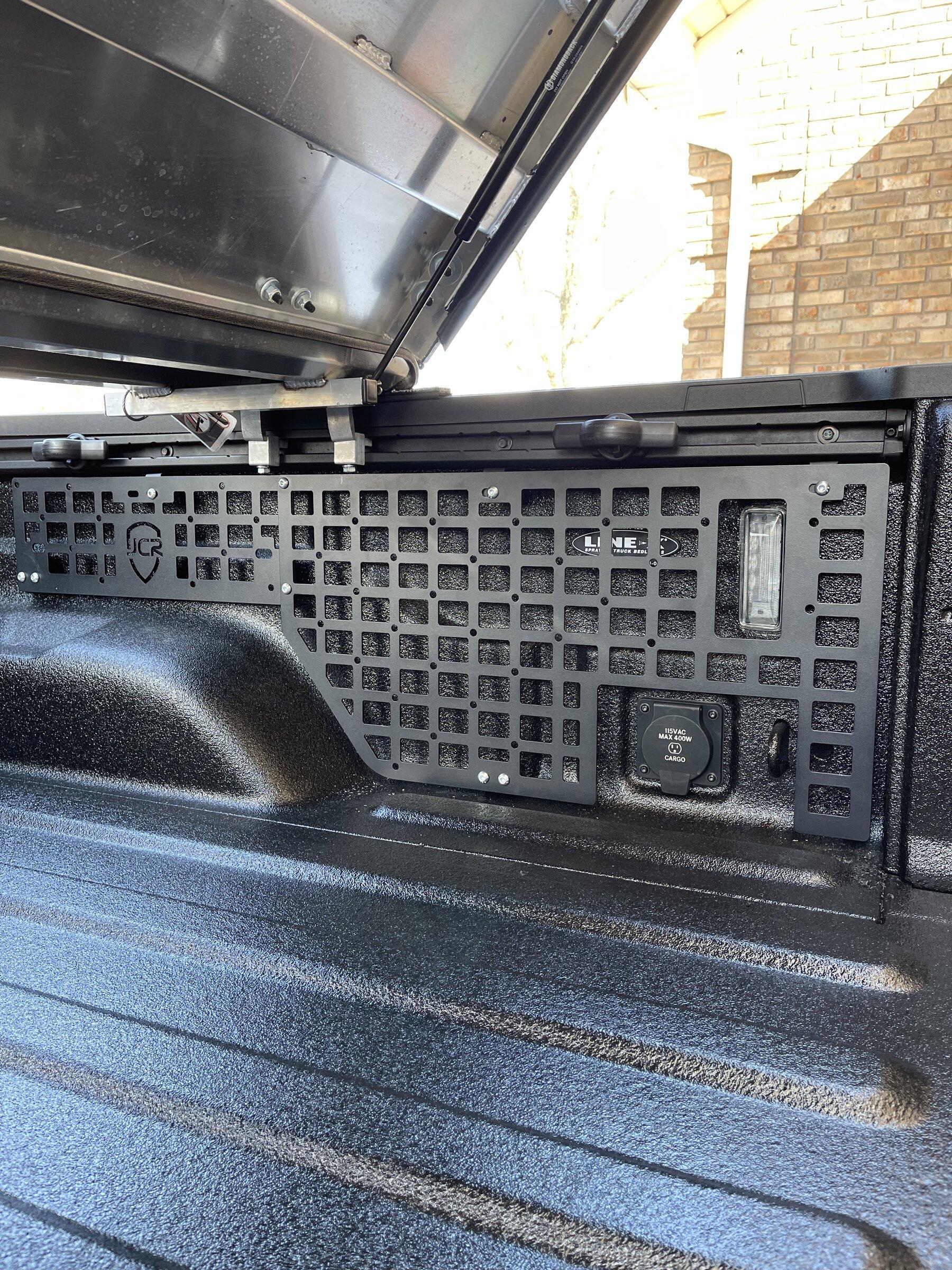 Jeep Gladiator Inside Bed Molle Setup 93321047-0DB9-47ED-81C1-BB50007289CE