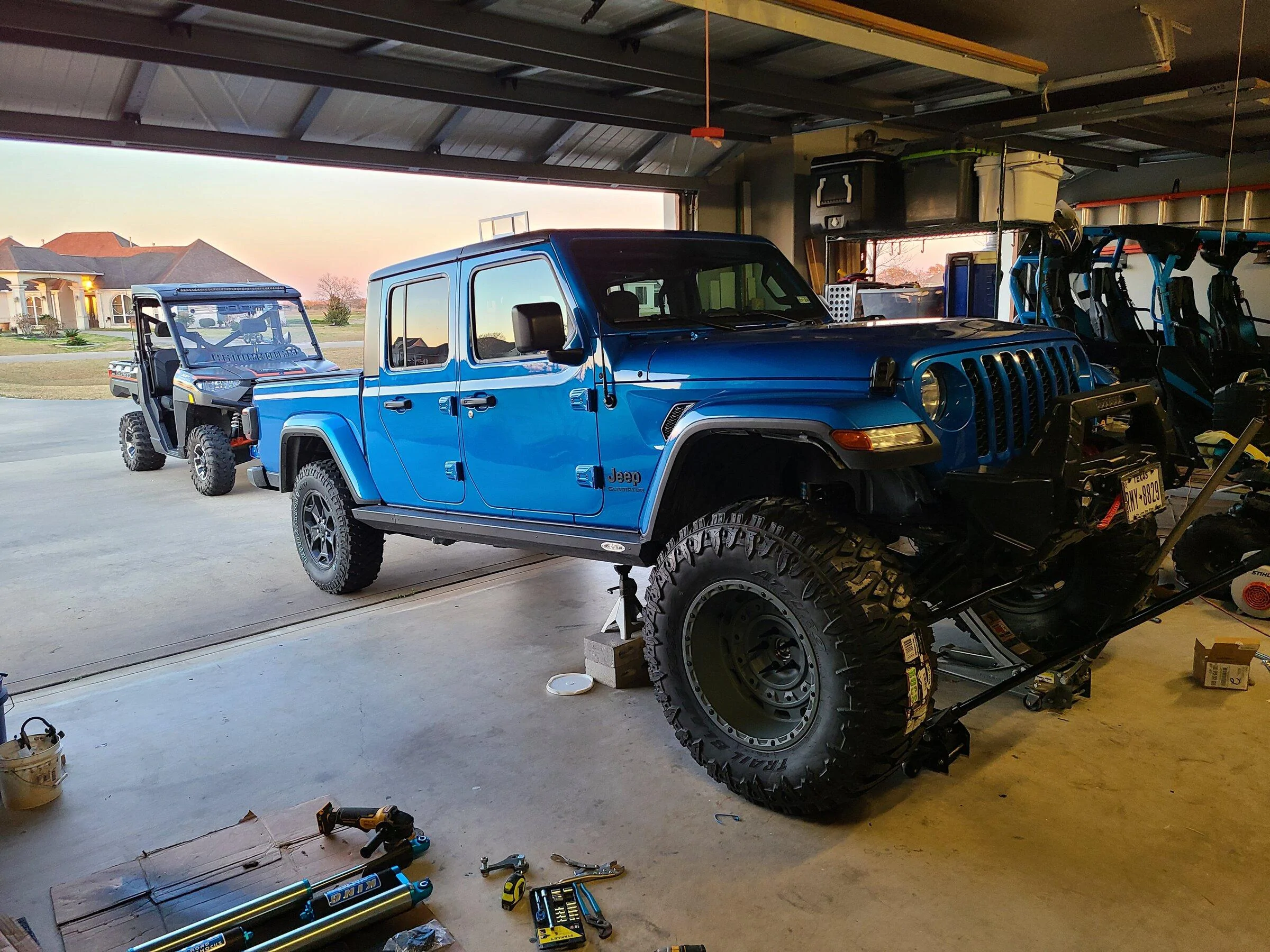 Jeep Gladiator **Billet to Blue** 20220312_181736