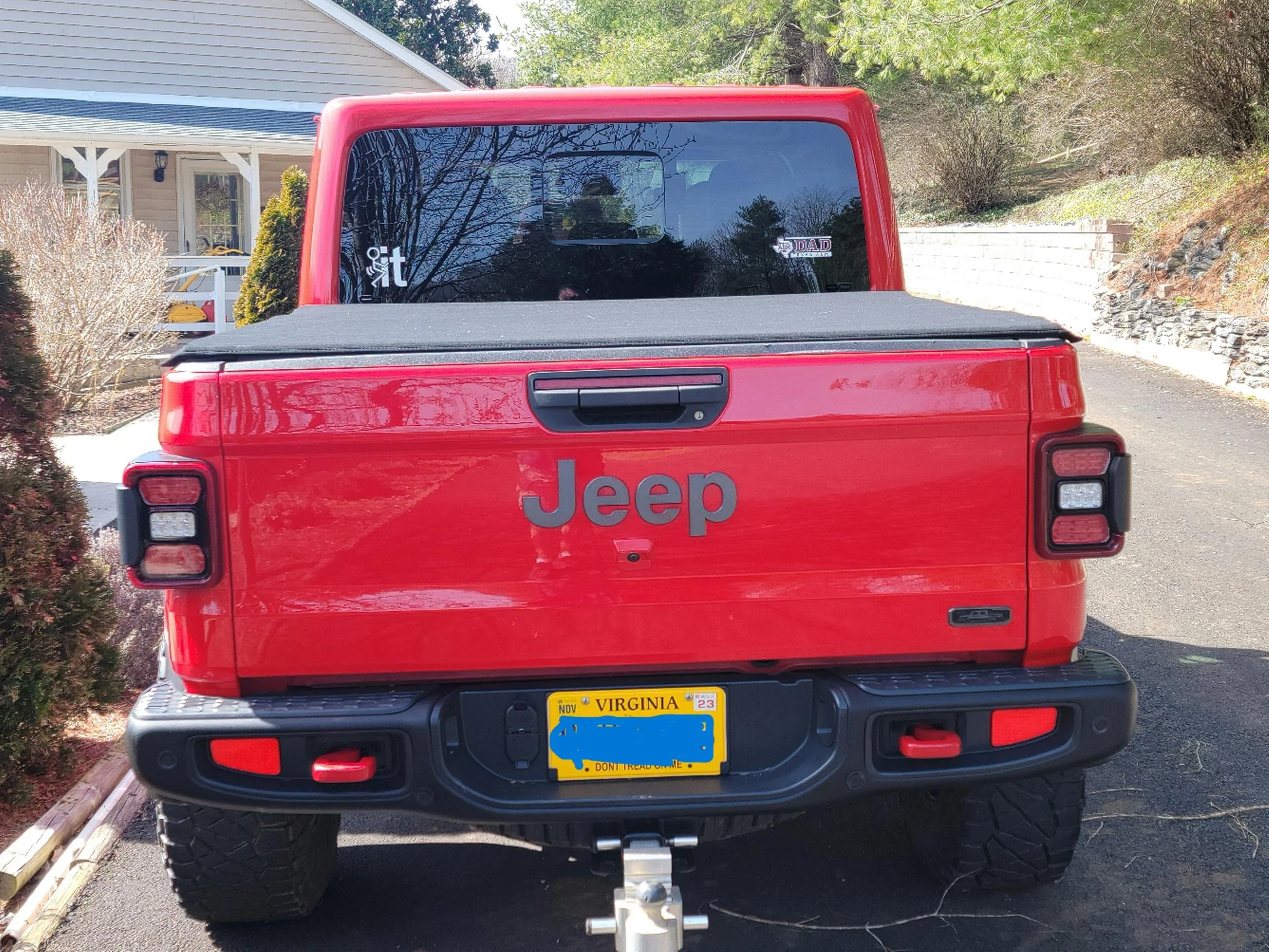 Jeep Gladiator 2020 Gladiator Rubicon Launch Edition Rear2