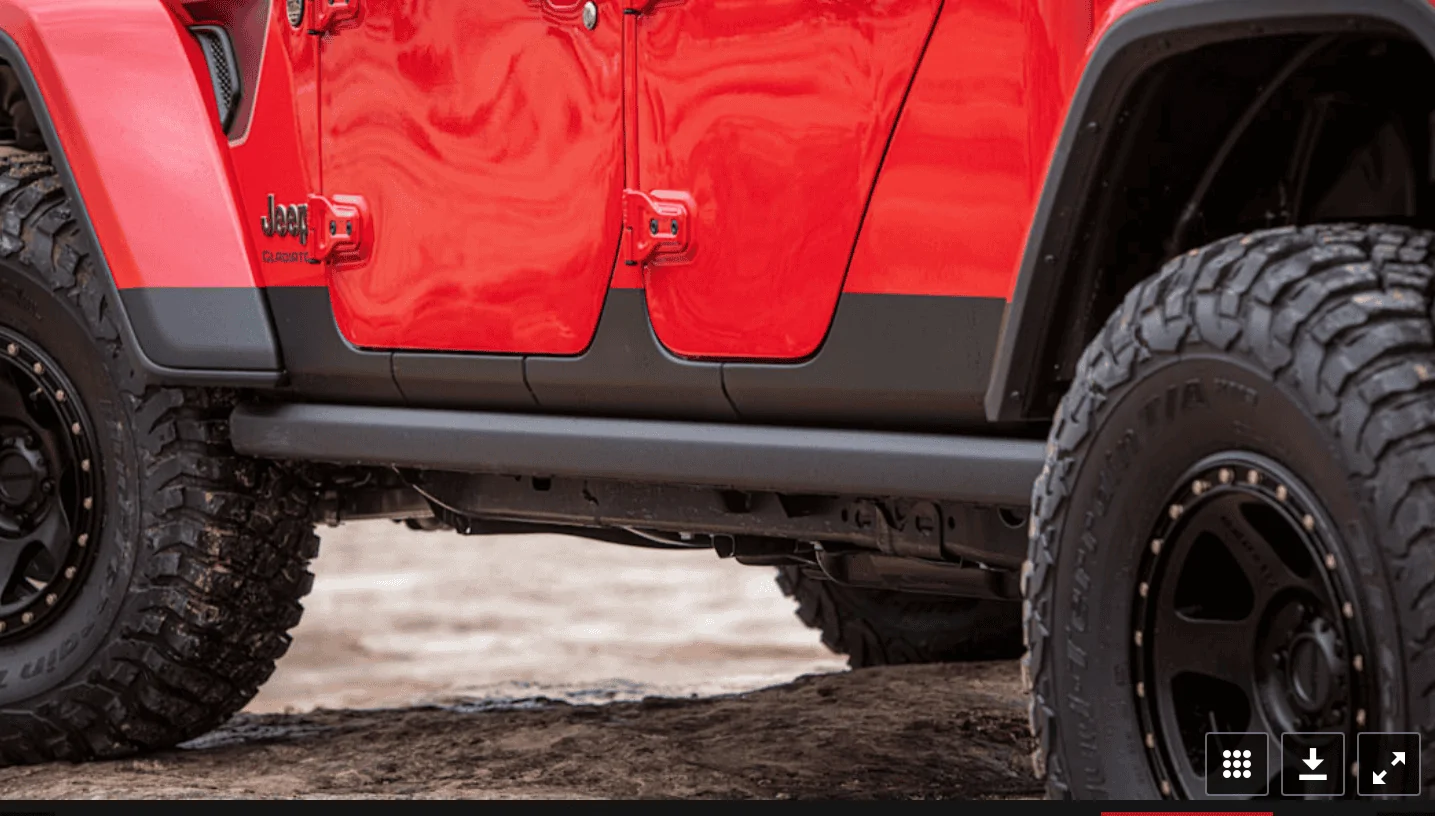 Jeep Gladiator Gladiator Rubicon "Red Bare" Easter Jeep Safari Concept Previewed with Mopar Half Doors 57B8DD64-C12F-4811-ACE1-C433A2337E13