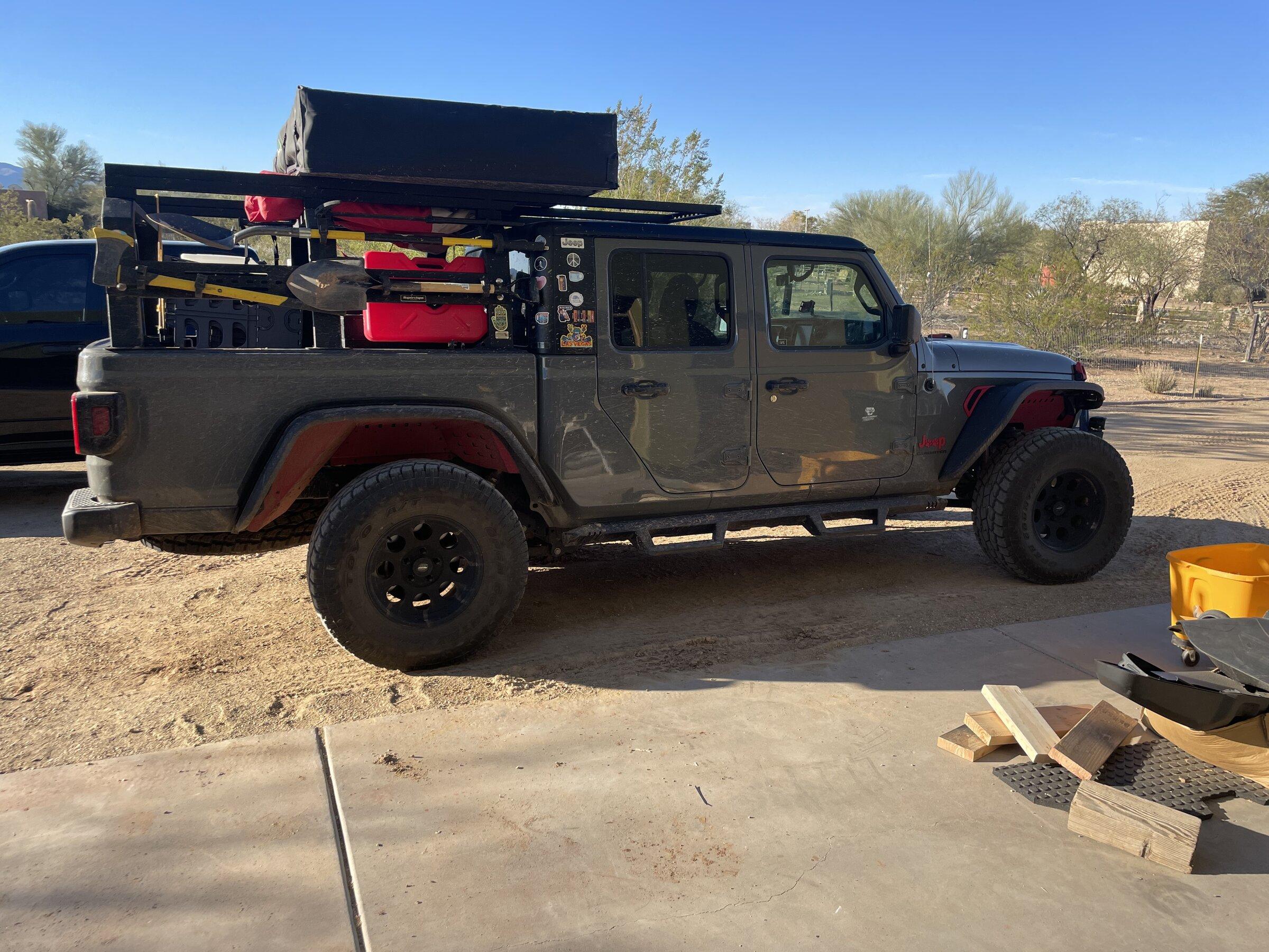 Jeep Gladiator Bed Rack, Roof Rack, and RTT Recommendations Please 49C7A500-5662-4CA6-9033-8F646B3B8C94