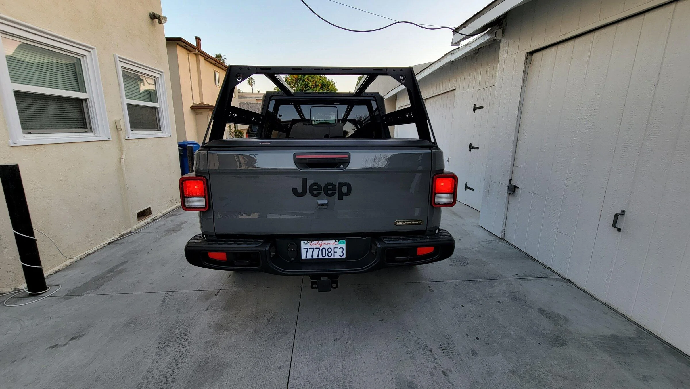 Jeep Gladiator JCR Offroading Full-Size Bed/rooftop tent rack 20220310_173241
