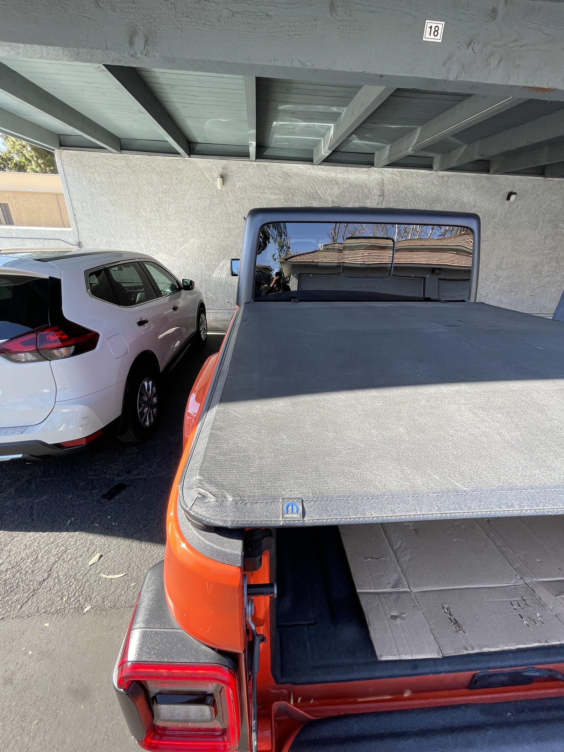 Jeep Gladiator Jeep Gladiator Mopar Soft Tri-fold Tonneu Cover IMG_6442.JPG