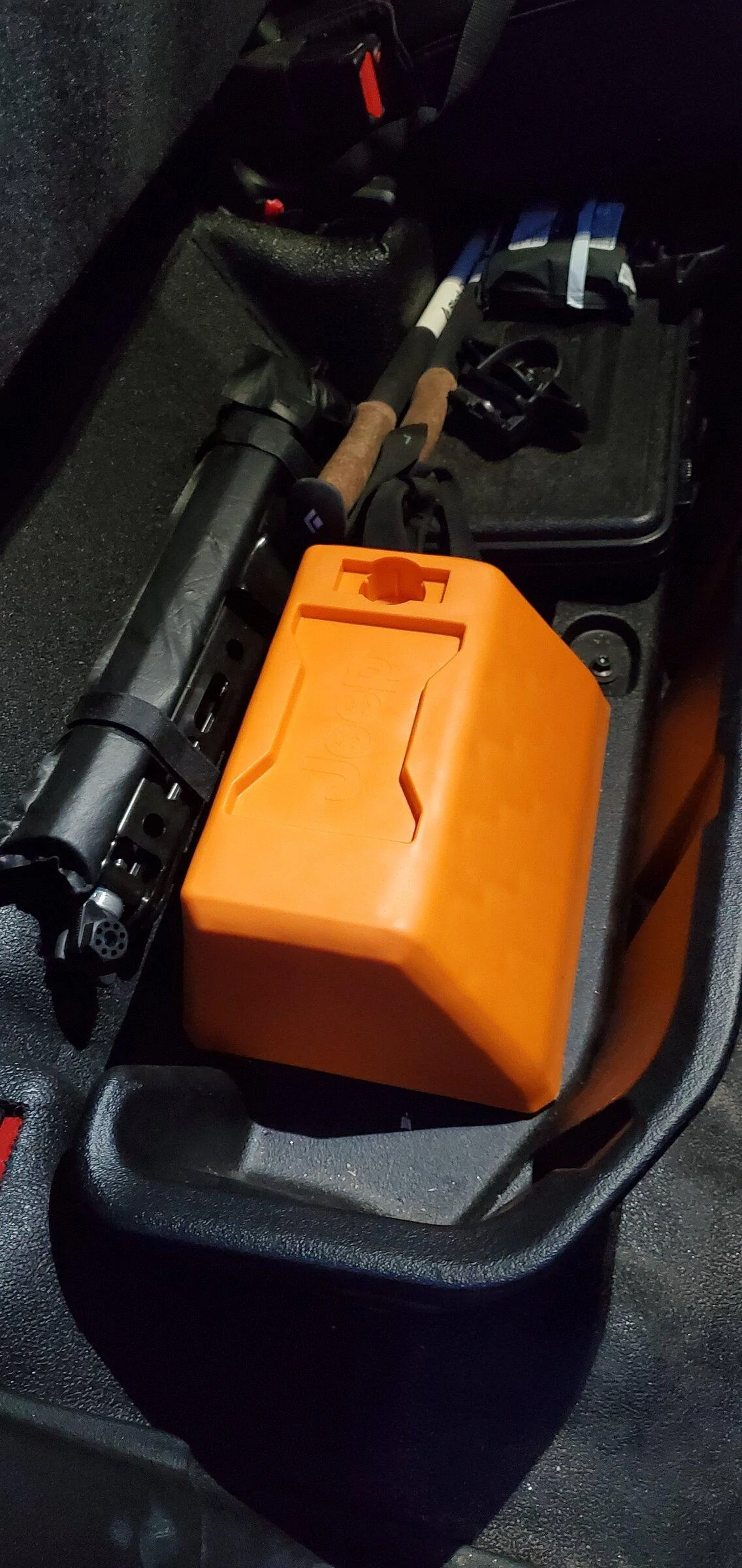 Jeep Gladiator The Mopar molle front seatback bags are great! 20220315_190441
