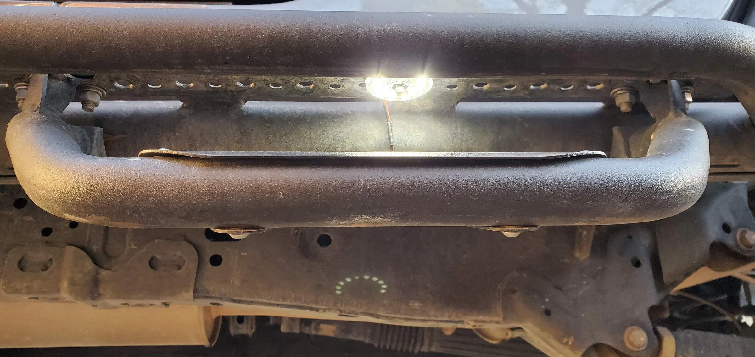 Jeep Gladiator Just installed KC Cyclone Rock lights / Courtesy lights. 20220315_184618-jpg