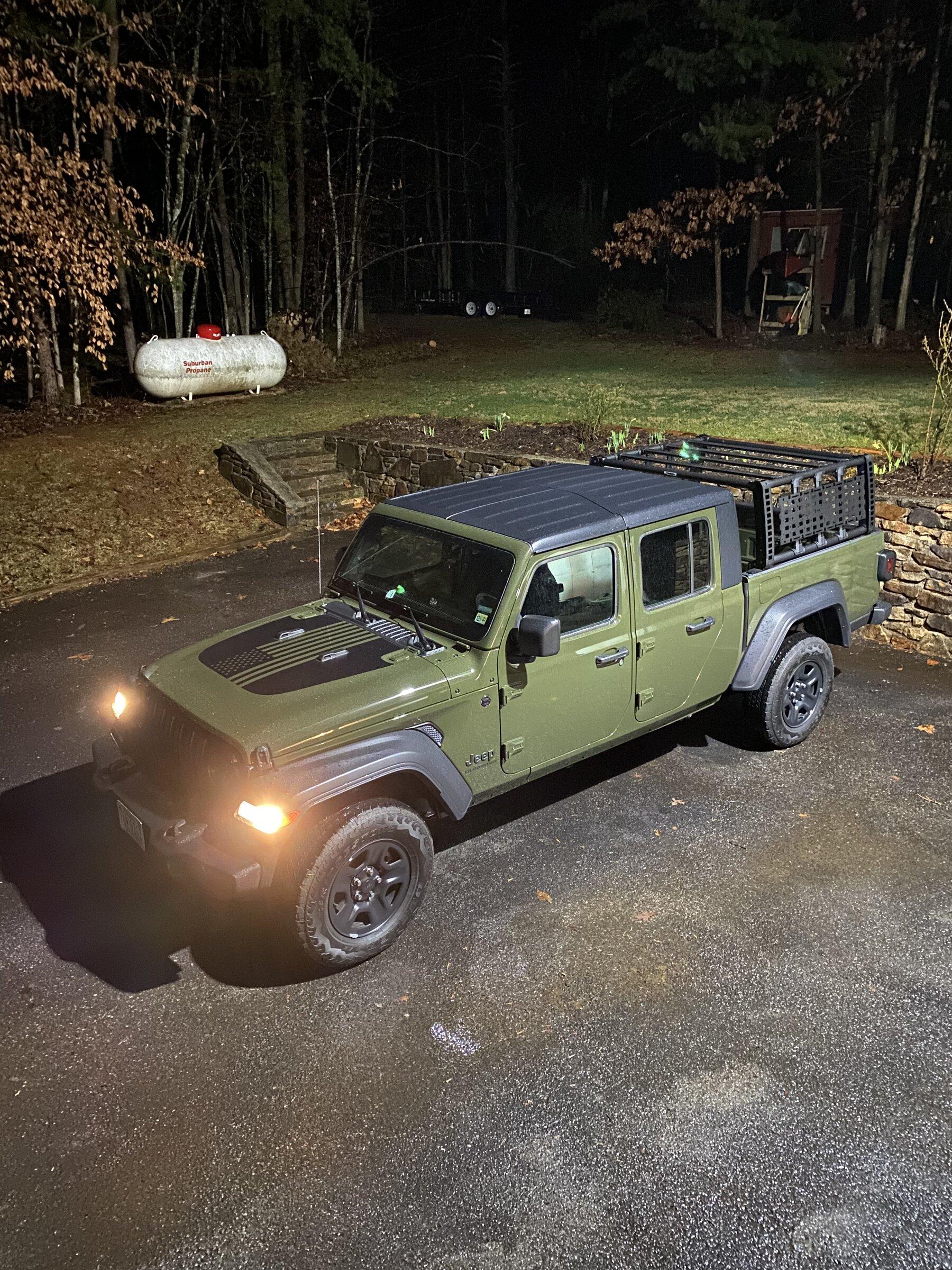Jeep Gladiator Go Rhino Xtreme Overland Rack 7A643943-C9EA-4383-8492-ABDEB5C62BB0