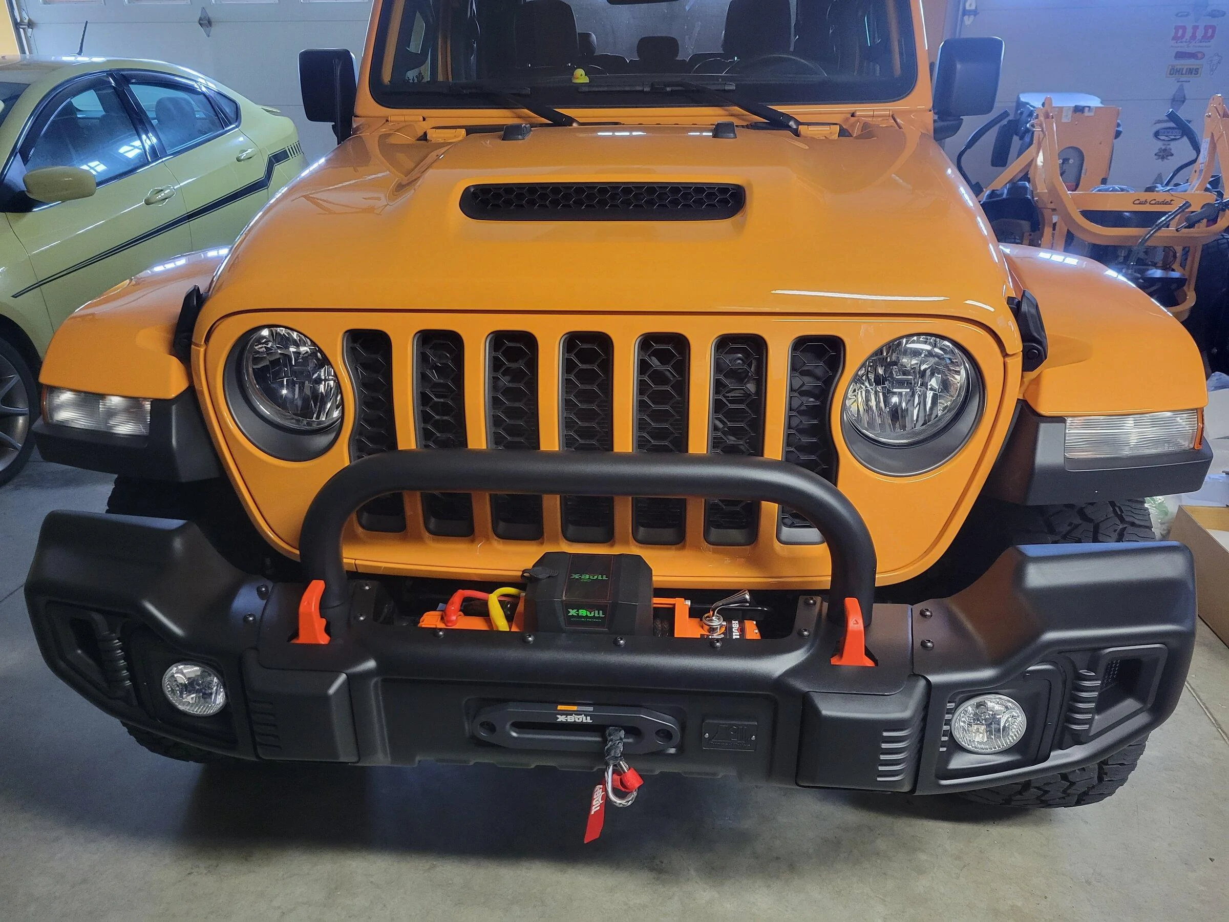 Jeep Gladiator Compatible aftermarket bumpers for Mojave front skid plate 20220109_132135
