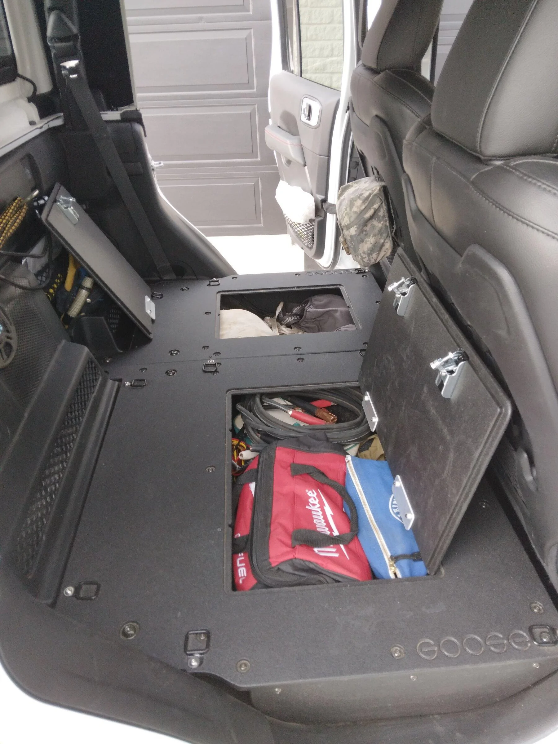Jeep Gladiator Gladiator Goose Gear Second Row Seat Delete Deck 20220228_160634