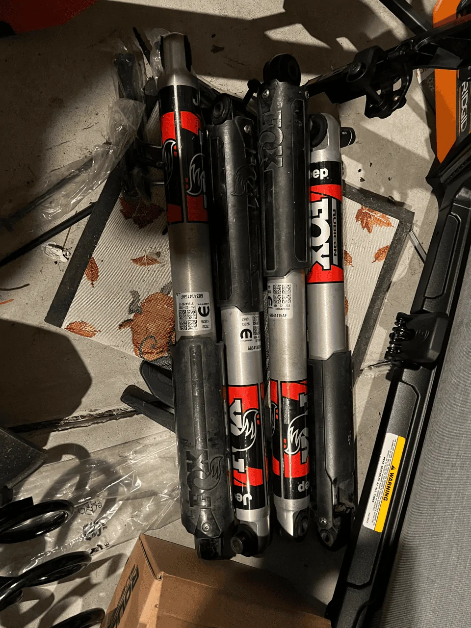 Jeep Gladiator Stock Rubicon Suspension suspension