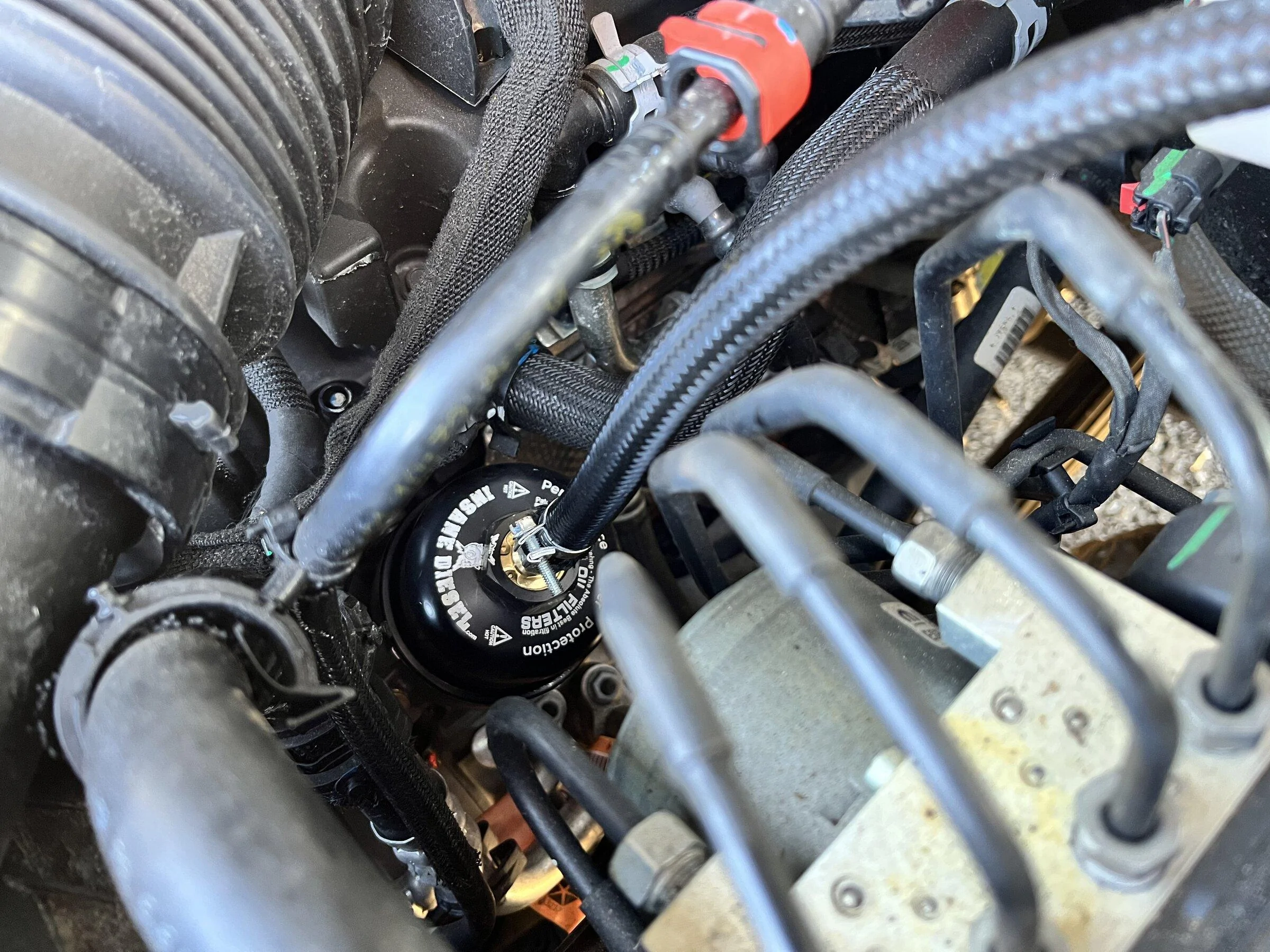 Jeep Gladiator Bypass filter and cooler install. 9C22585D-8628-4025-B306-EDBEB096CAE4