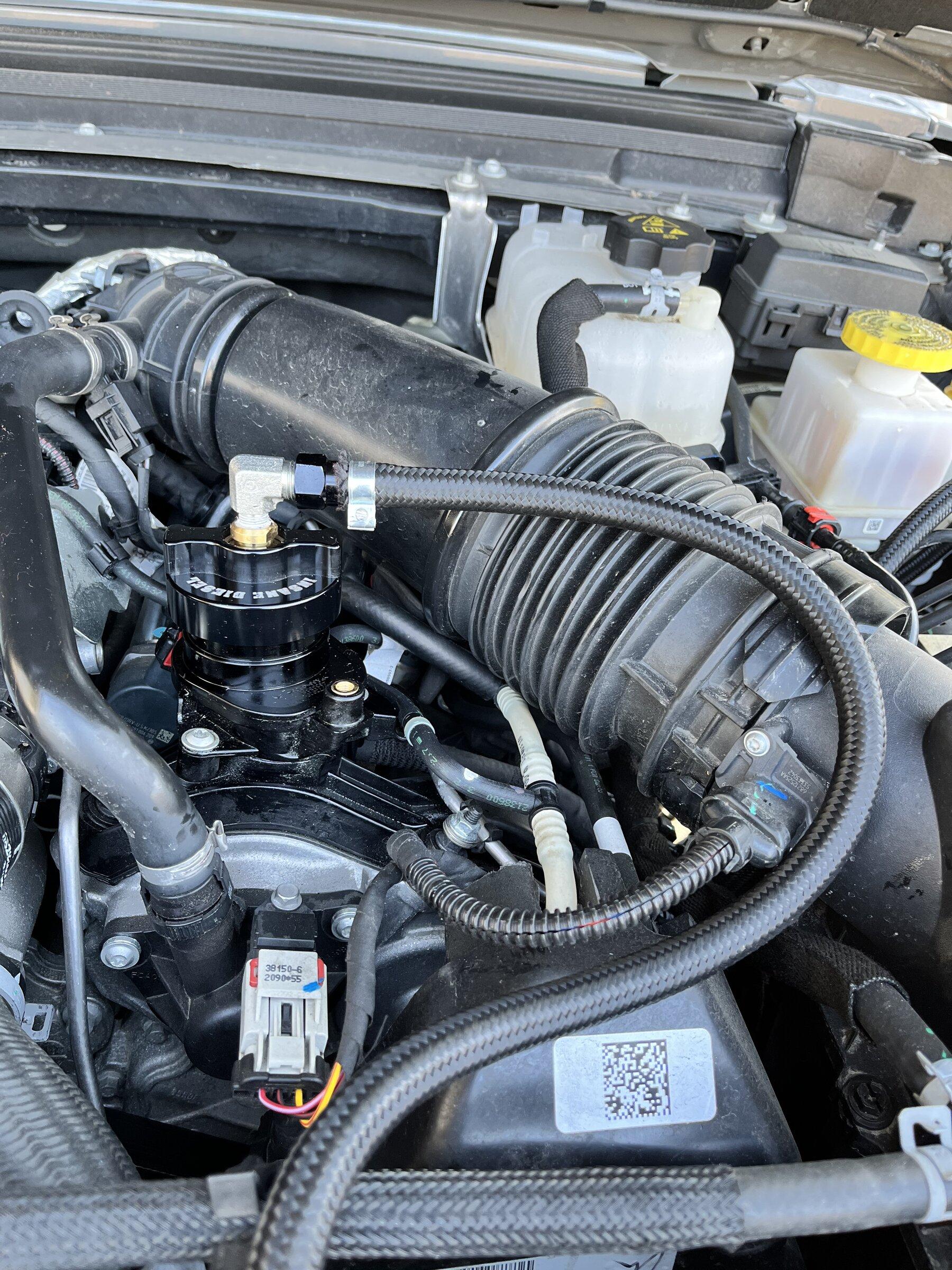 Jeep Gladiator Bypass filter and cooler install. 65C61773-41A9-4CF9-8A7D-7A84B69C7344
