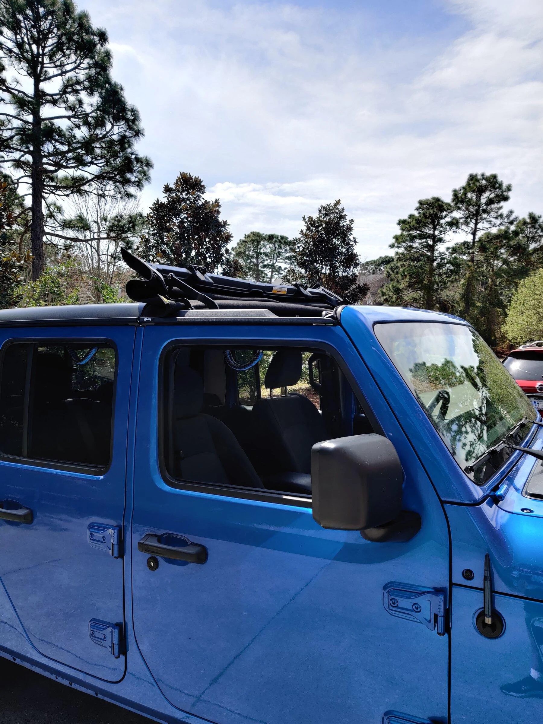 Jeep Gladiator Blue On Black - Build Chronicles IMG_20220319_124826